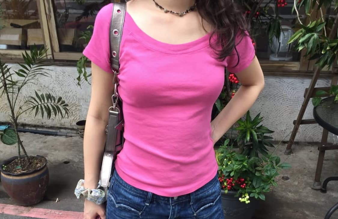 브랜디멜빌 핑크 탑 상품이미지1
