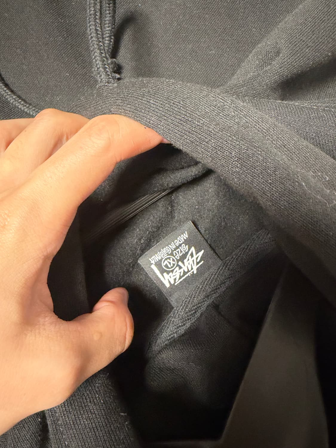 스투시 클래식기어 후드티 xl 상품이미지4