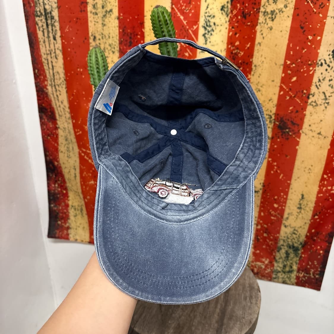 90s VINTAGE 산타바바라 우디왜건 수베니어 볼캡  N1356 상품이미지6
