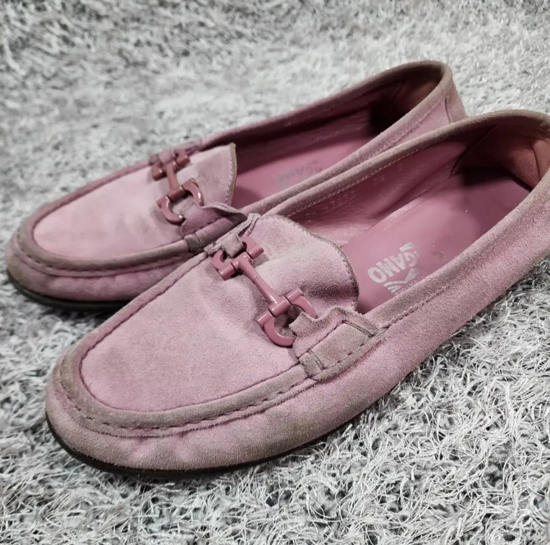 페라가모 스웨이드 로퍼 8.5 상품이미지4