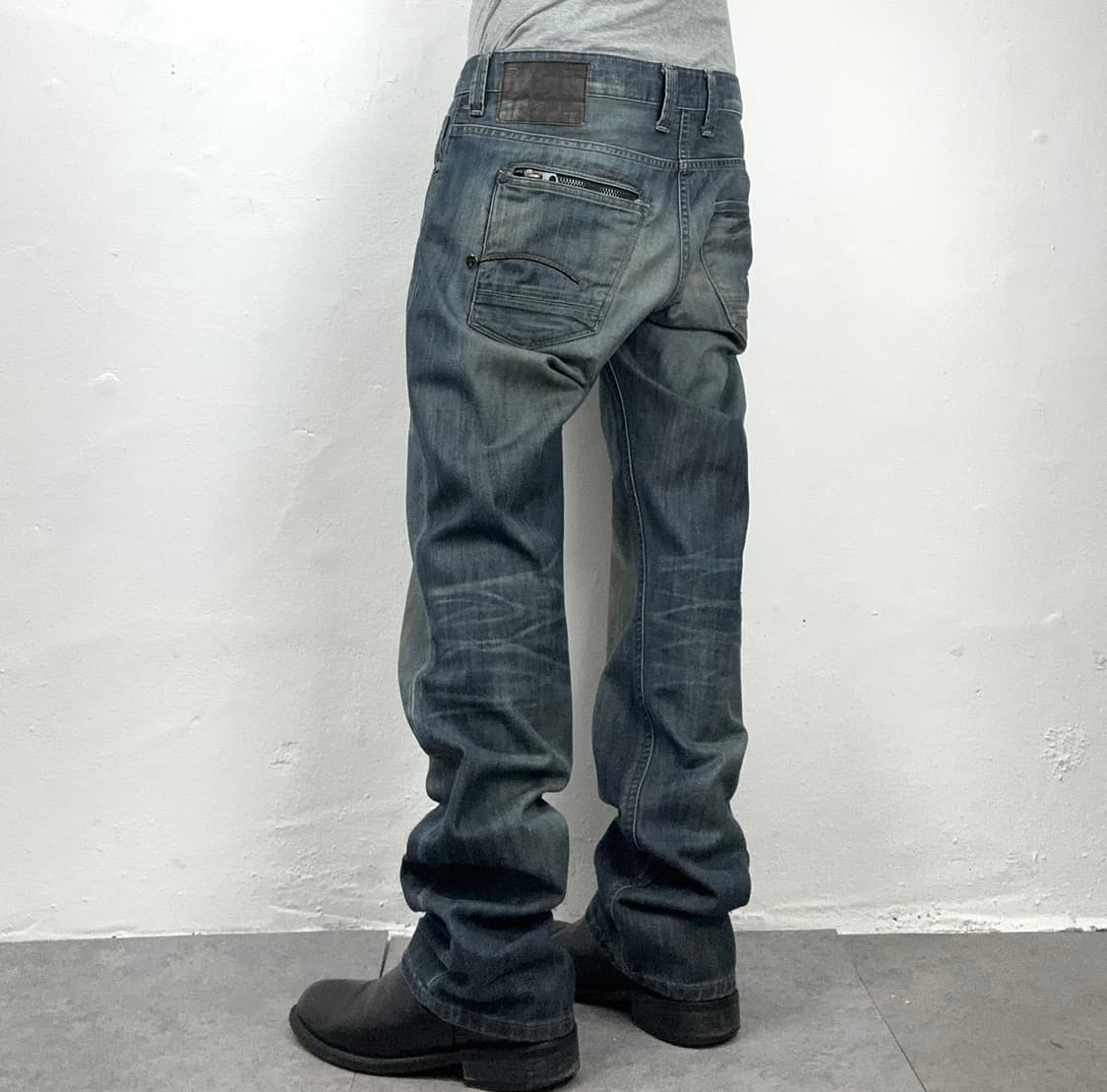G-Star Raw Attacc Low Straight Wash Deni 상품이미지3