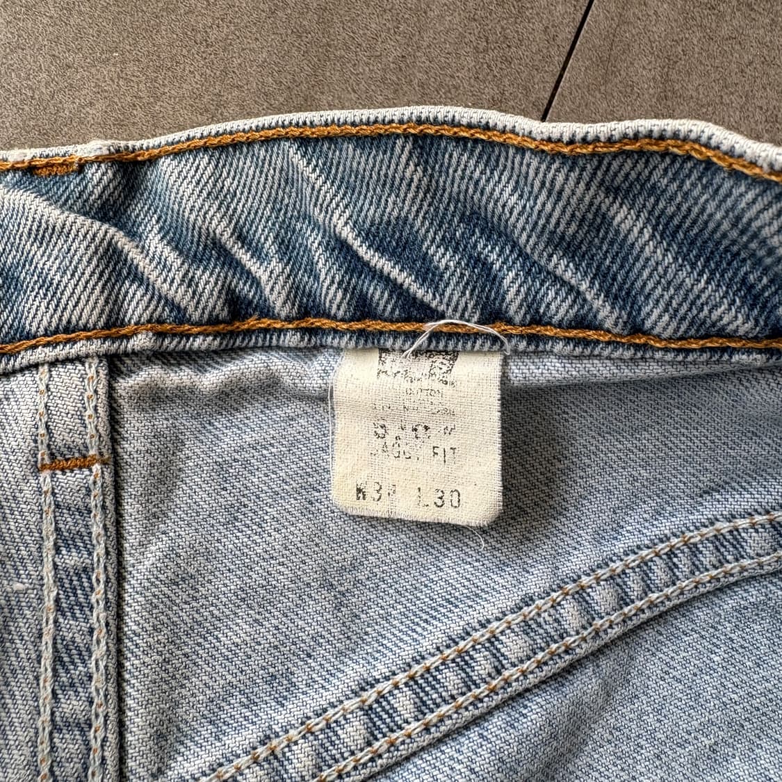 90년대 미국 생산 리바이스 570 배기핏 팬츠 상품이미지4