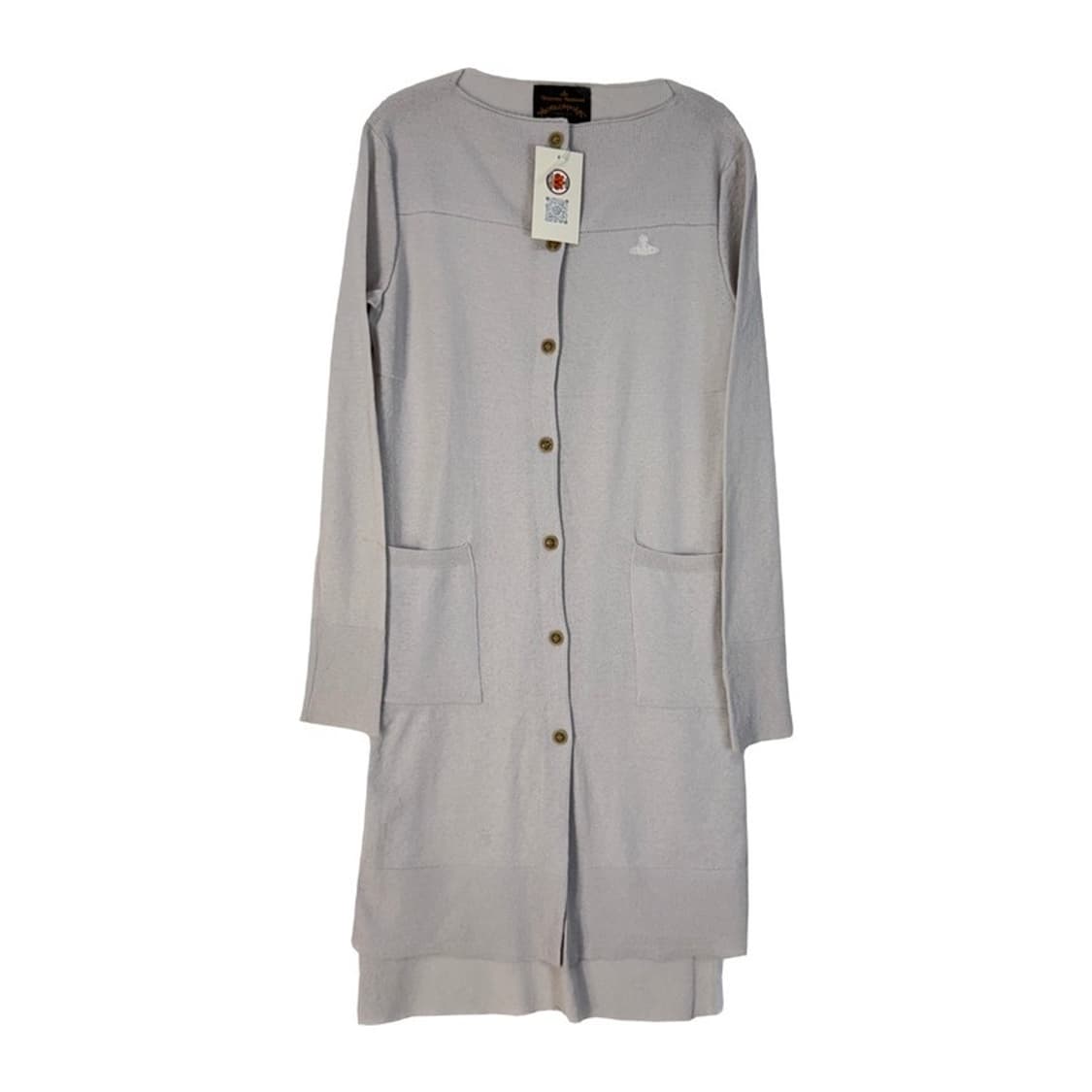 비비안웨스트우드 ORB 로고 롱가디건 상품이미지1