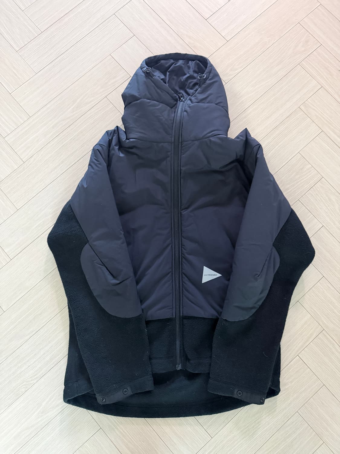 앤드원더 탑 플리스 자켓 블랙  L 상품이미지1