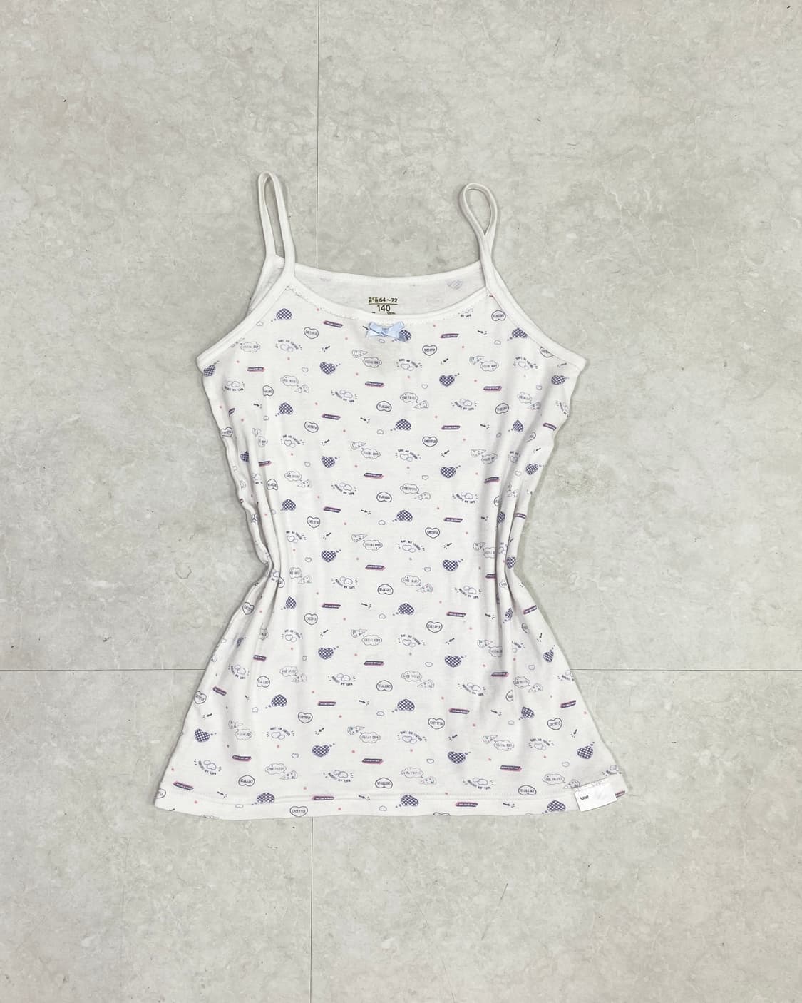 jojifuku Cute Ribbon Sleeveless  상품이미지3