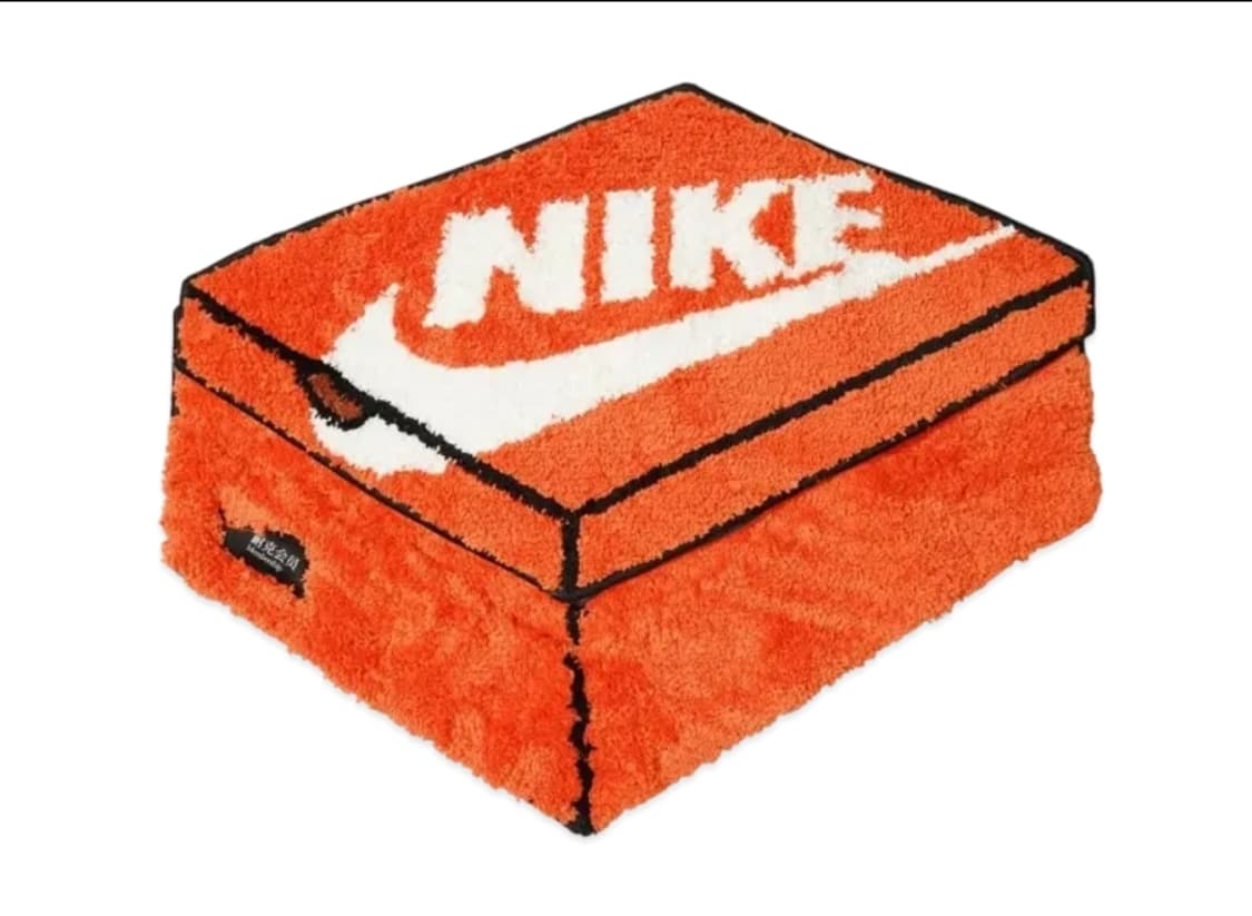 일본 새제품 나이키 한정판 에디션박스러그 매트 인테리어 룸일본과 한 의자 상품이미지5