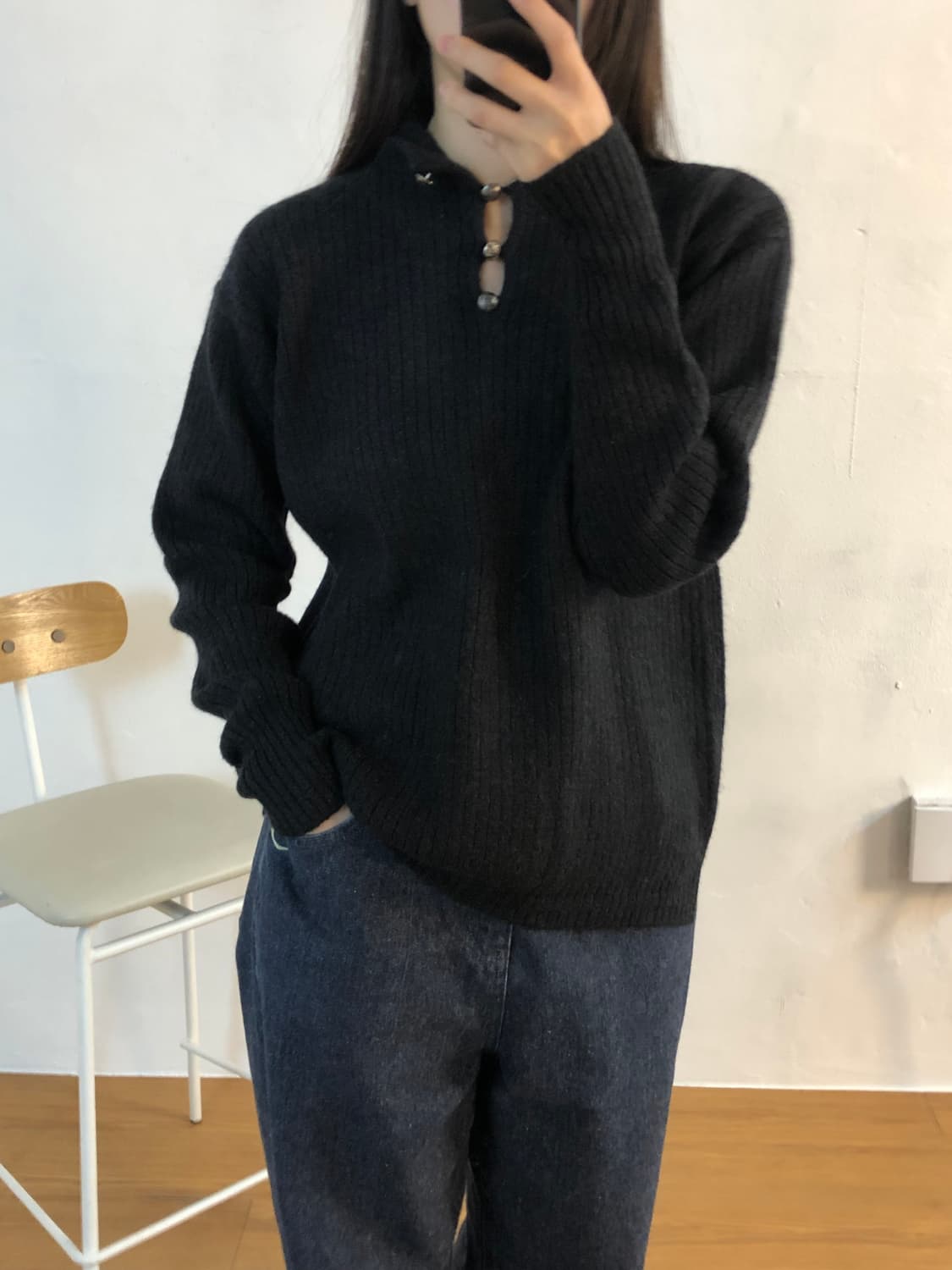 90s 폴로 울 니트 상품이미지3