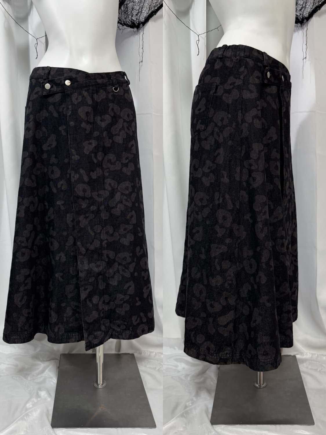 leopard long skirt 상품이미지1