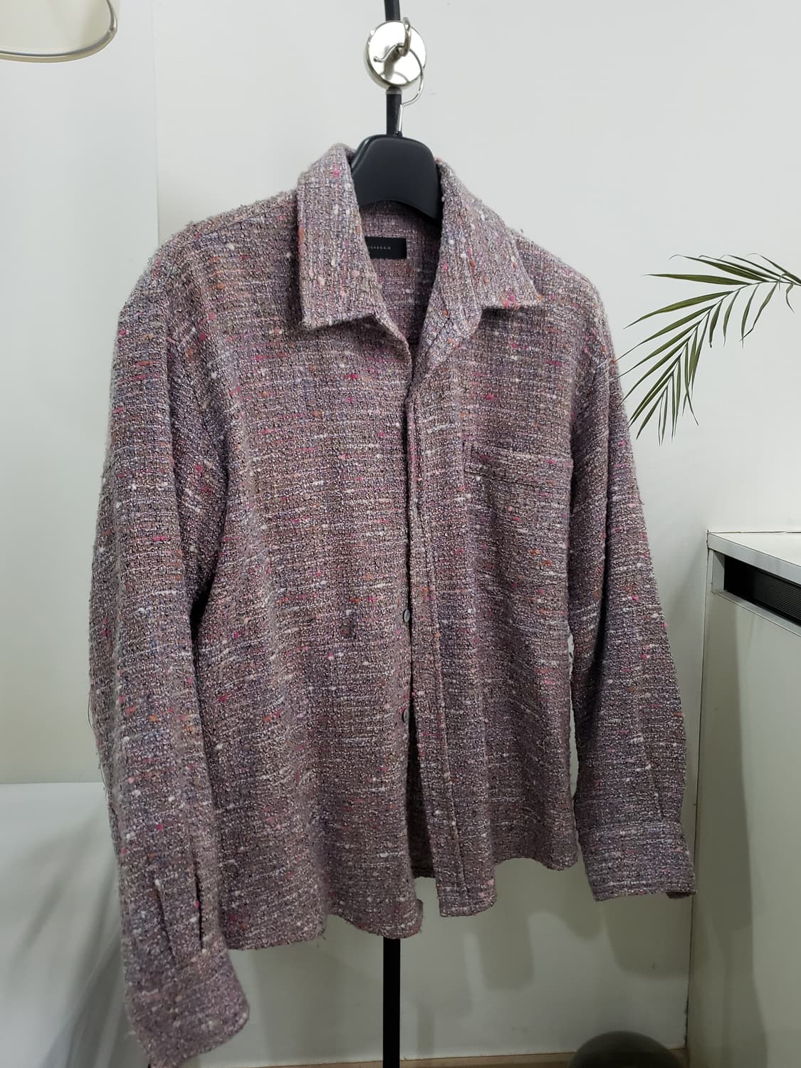 크러쉬어게인 울 트위드 아우터 셔츠 상품이미지1