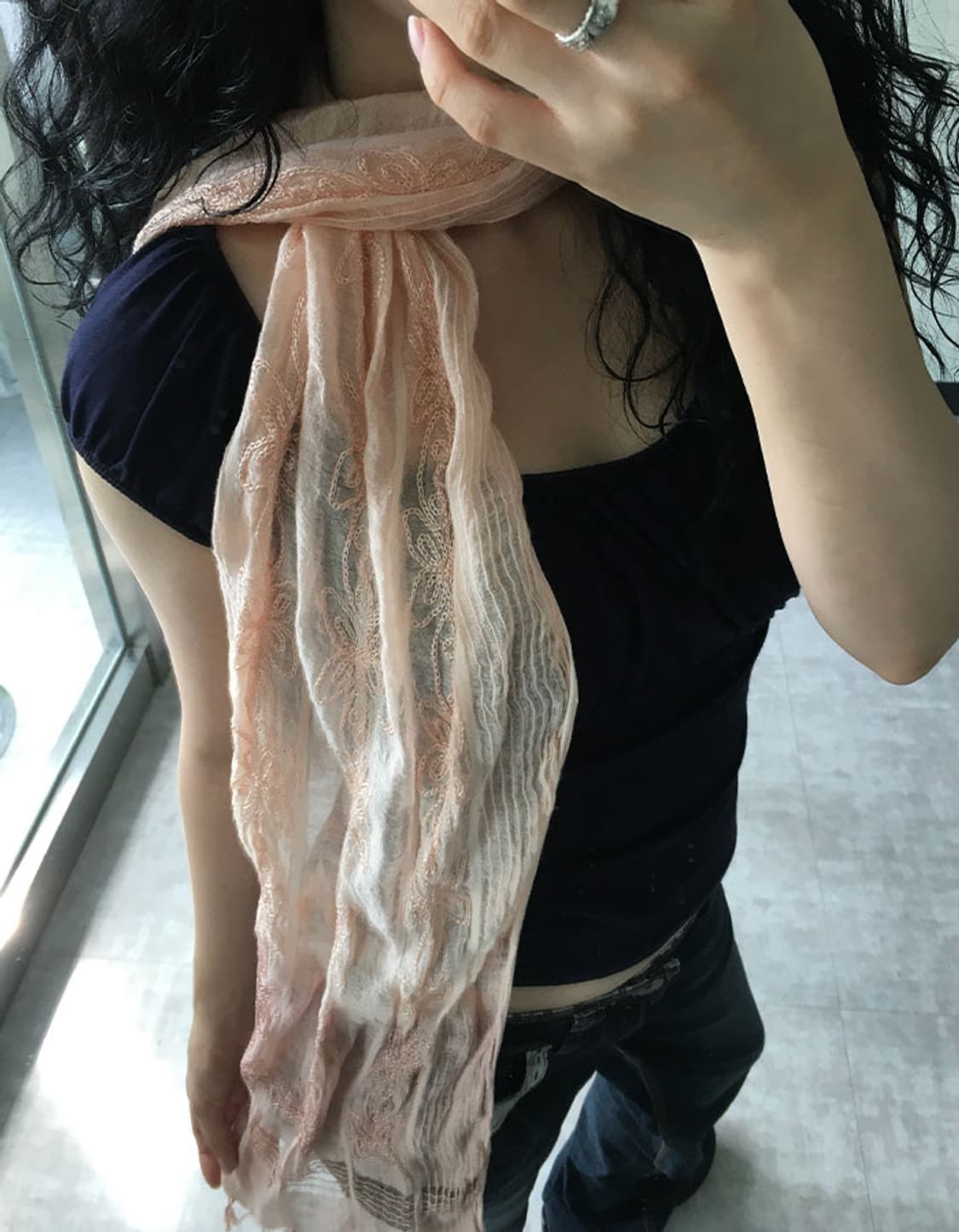 floral scarf 상품이미지3