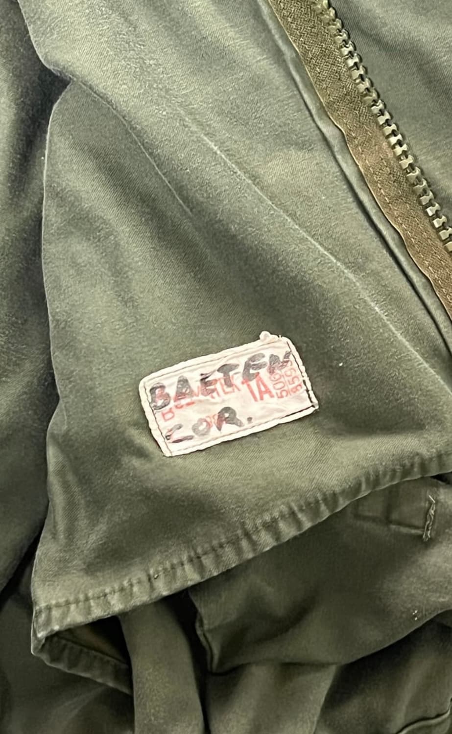 벨기에군 M88 SEYNTEX 1988 야전상의 (1A) 상품이미지5