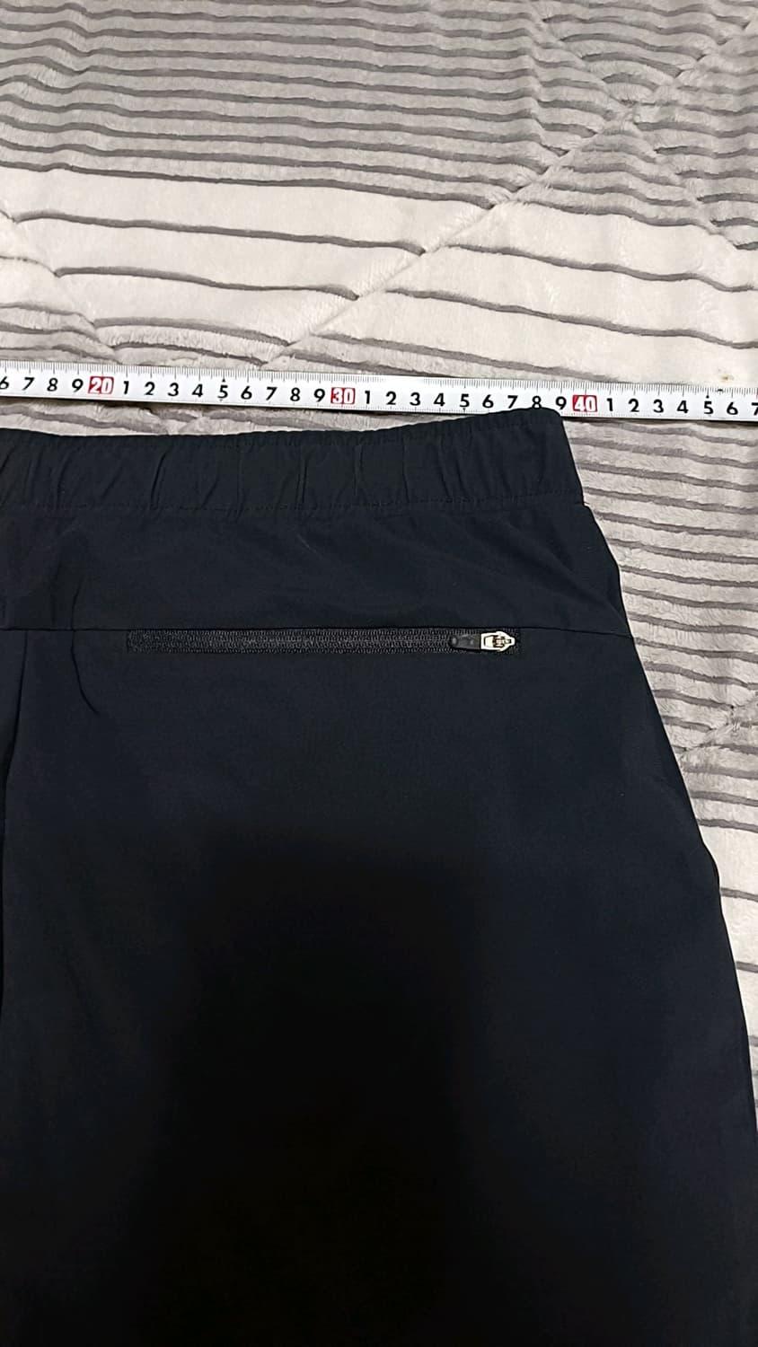 르꼬끄 슬림 밴딩블랙팬츠 31인치 기장97 상품이미지7