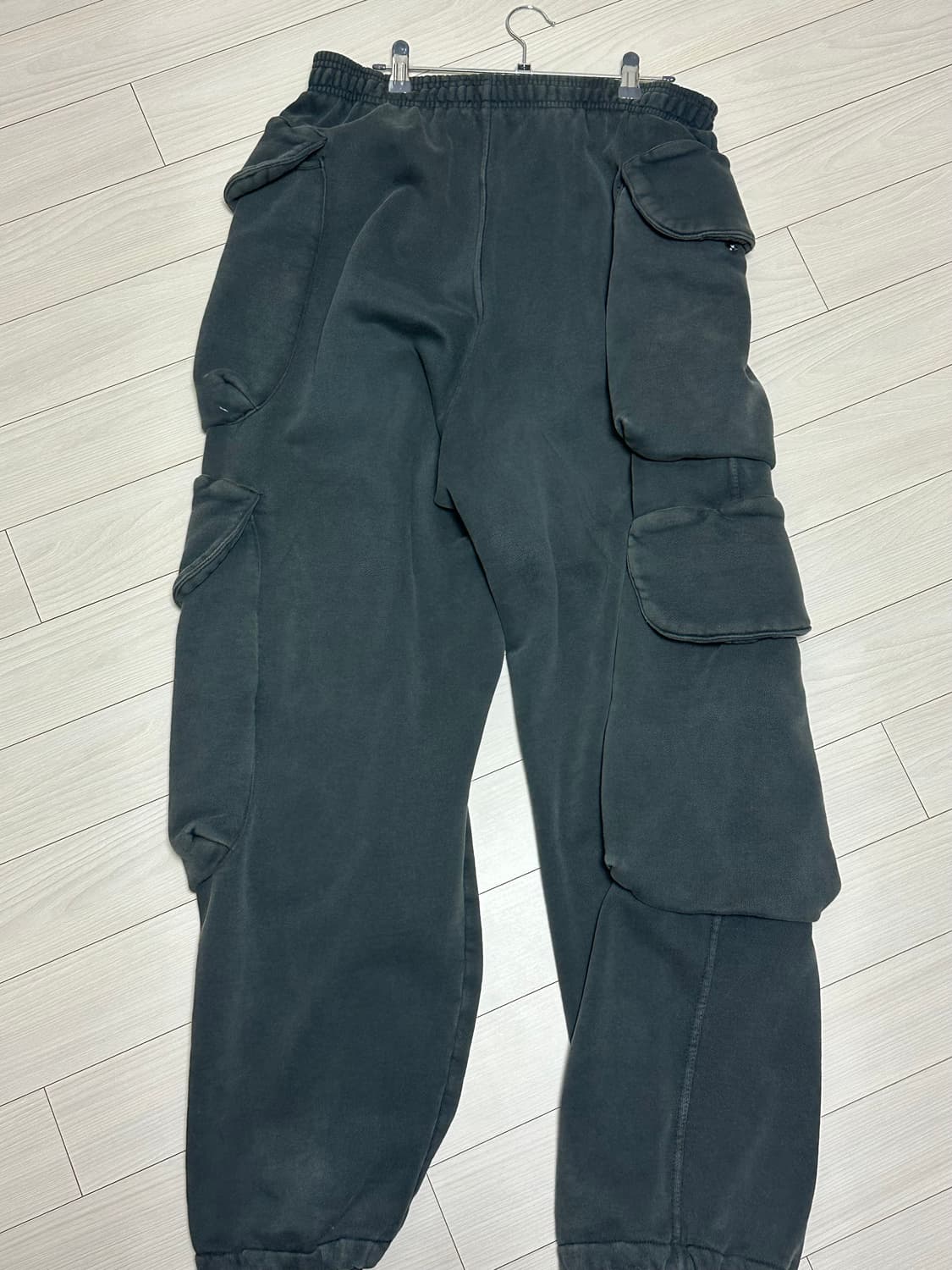 엔타이어 스튜디오 헤비 고카팬츠 M (워시드블랙) 상품이미지4