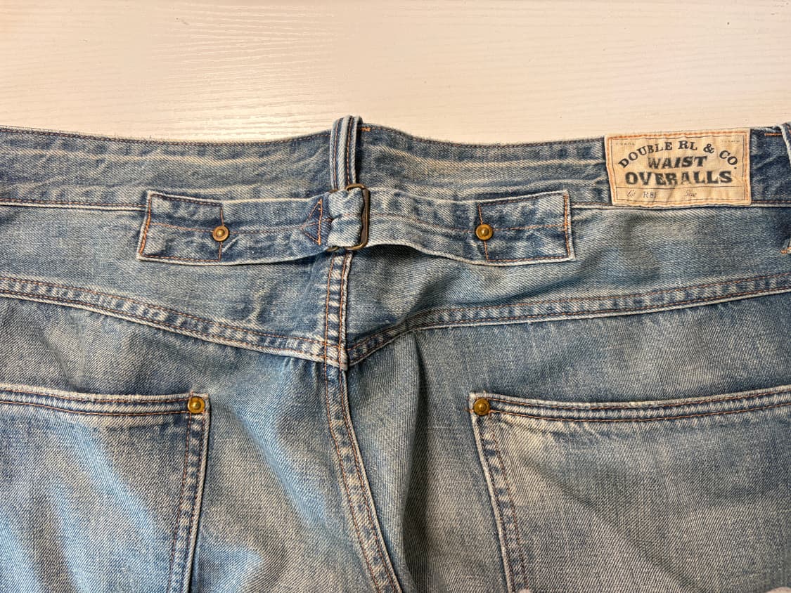 RRL 18ss 스트레이트 셀비지 데님 상품이미지5