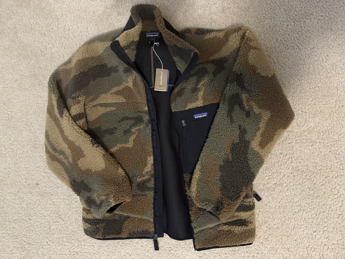 파타고니아 클래식 레트로-X 플리스 자켓 카모플라쥬 상품이미지1