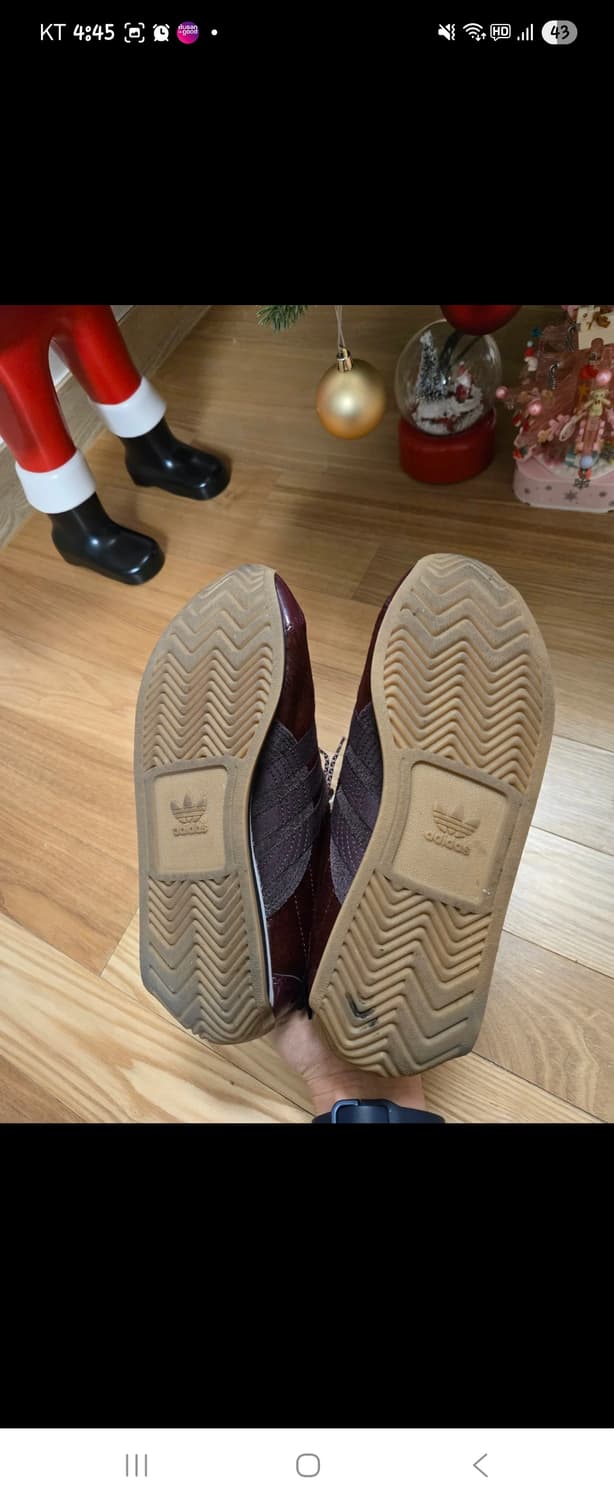 아디다스 컨트리OG 송포더뮤트 마룬 상품이미지7