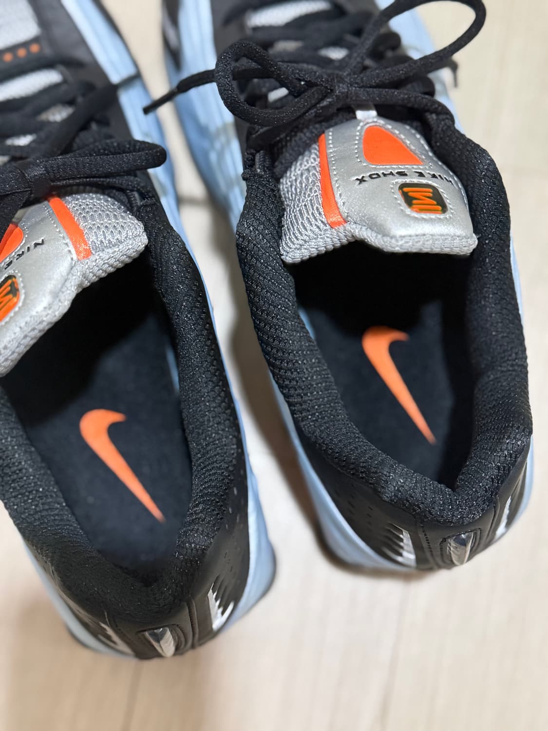 나이키 샥스 R4 블루 255 상품이미지5