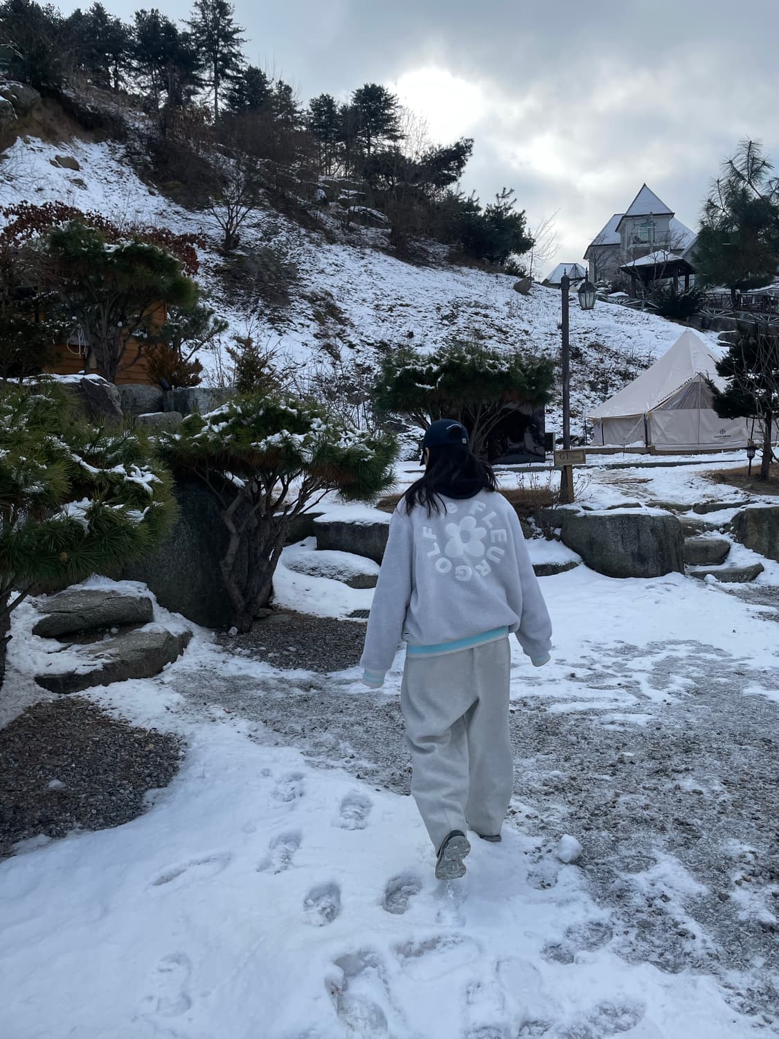 골프 르 플레르 컨버스 바시티 자켓 상품이미지2