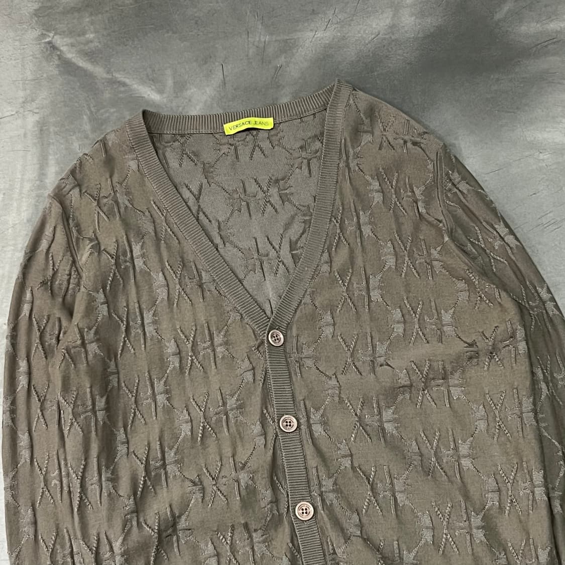  베르사체 진스 패턴 가디건 +명품감정서 y15616 상품이미지3