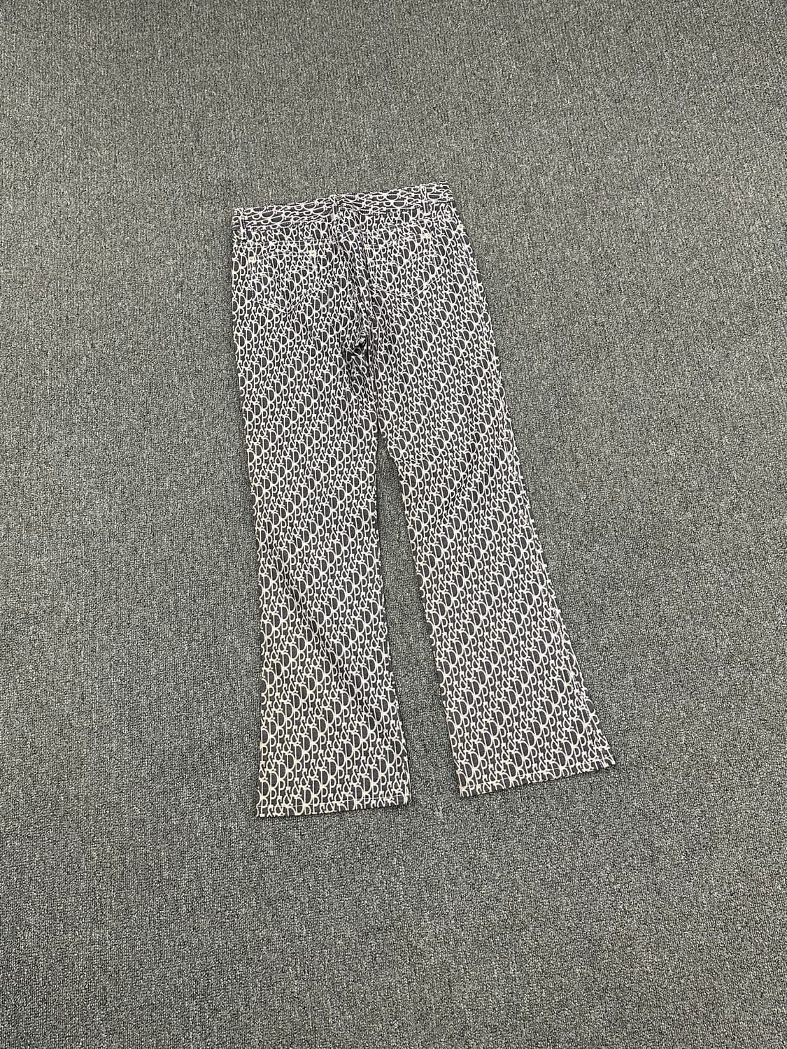 38)Japanese vintage 여성 모노그램 코튼팬츠 상품이미지5