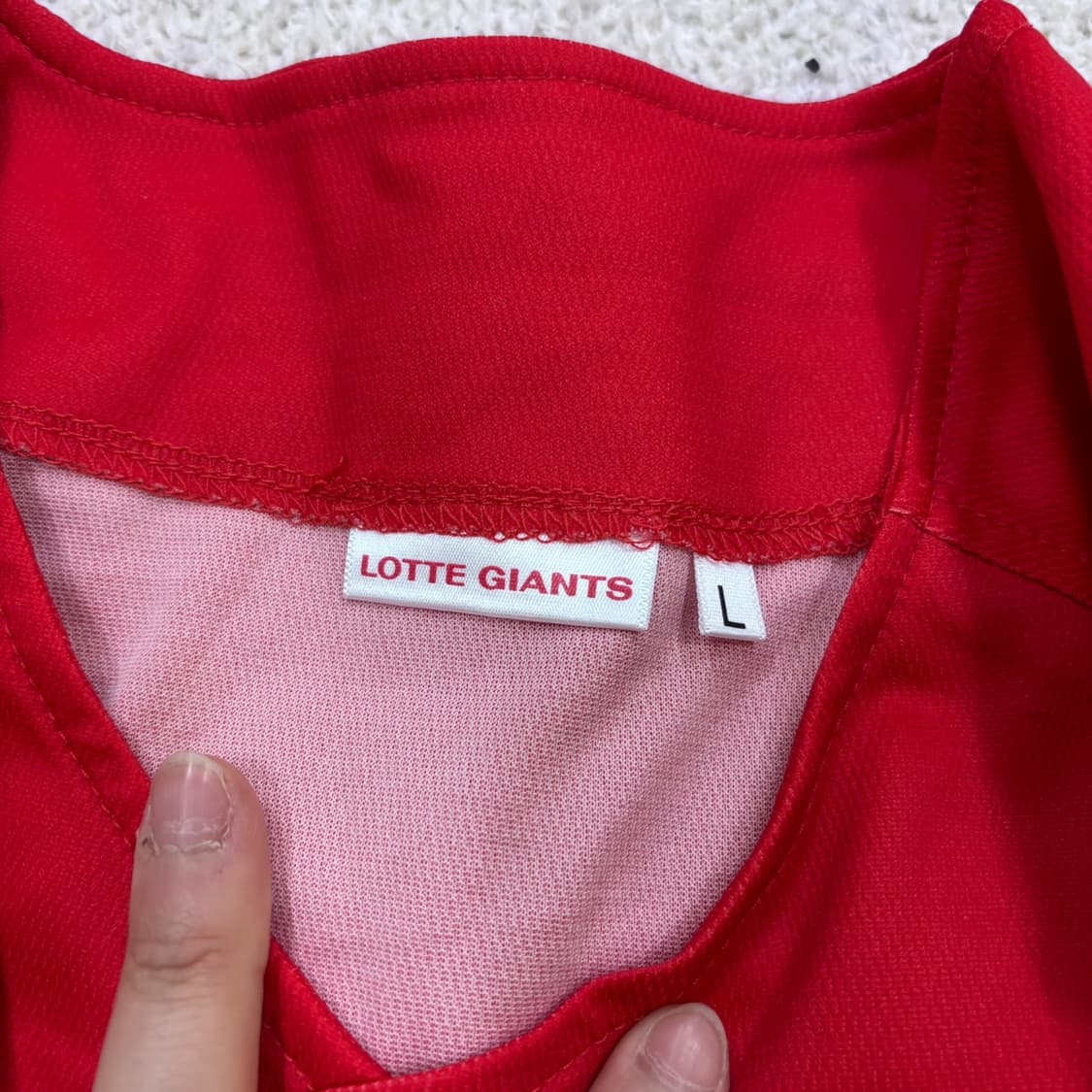 L 롯데자이언츠 부산 노마킹 유니폼 0423E 상품이미지3