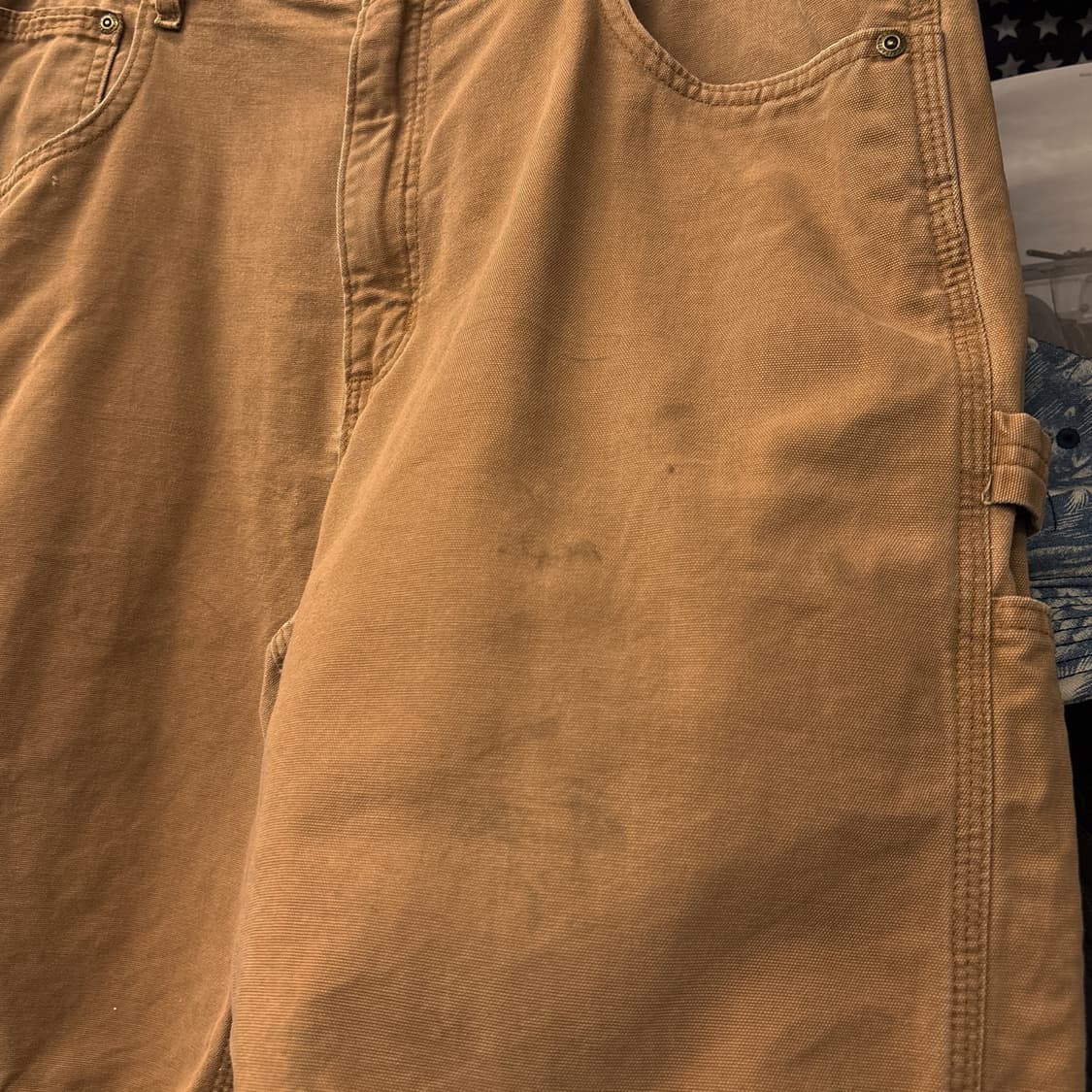 00s 칼하트 덕캔버스 카펜터 워크 하프팬츠 N1114   상품이미지6