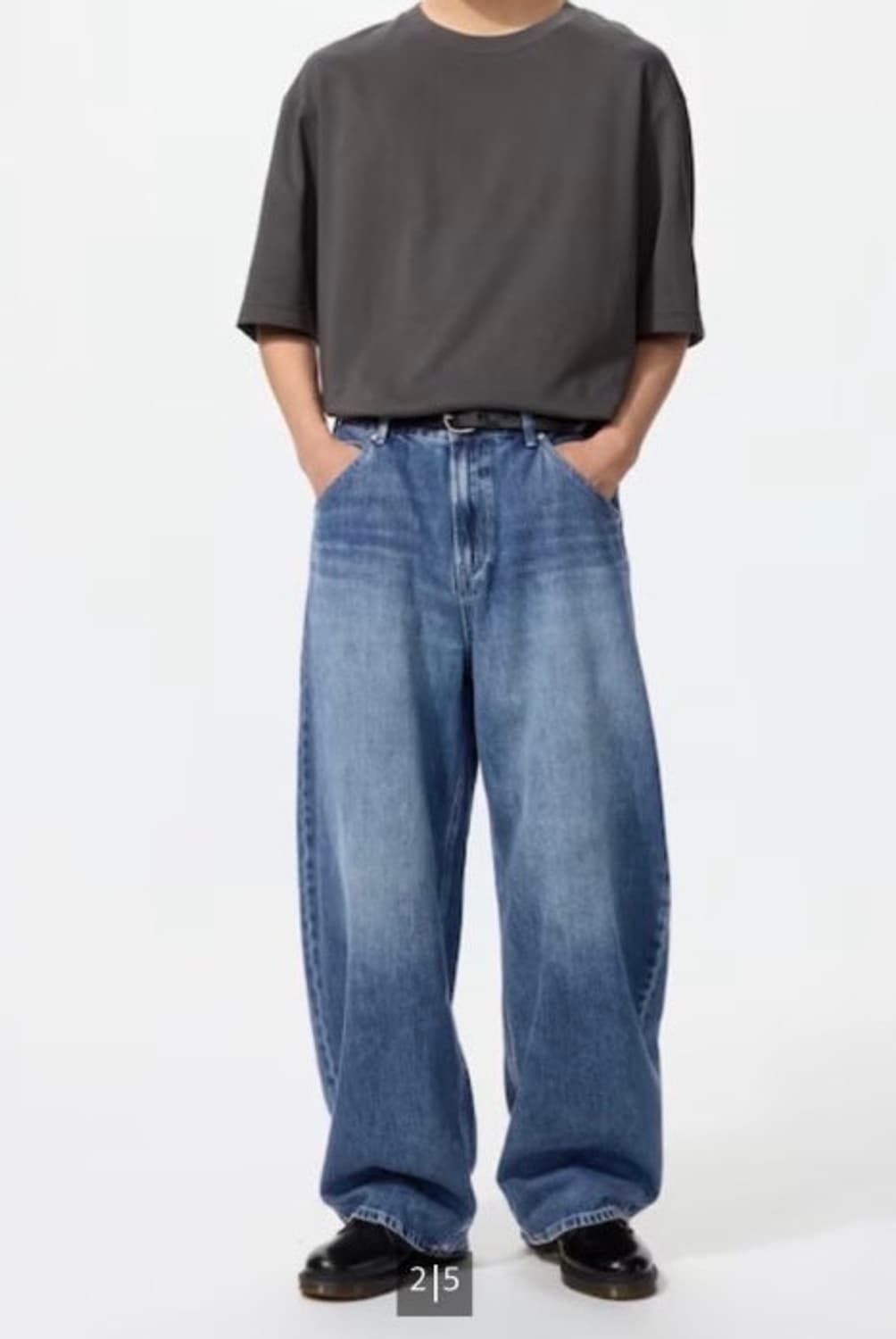 유니클로 남성 배기진 32 사이즈 상품이미지4