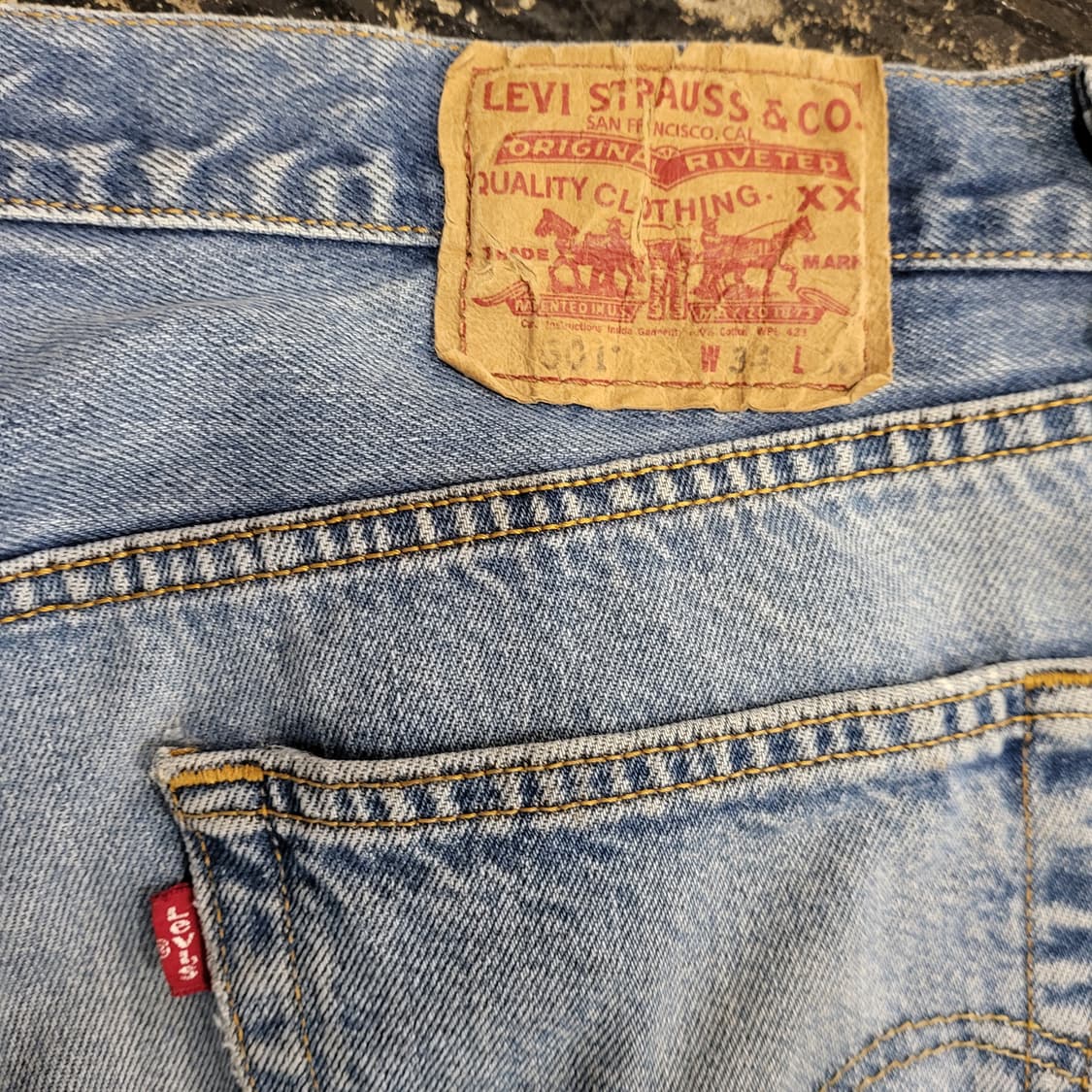 리바이스 청바지 501 (31) 상품이미지7