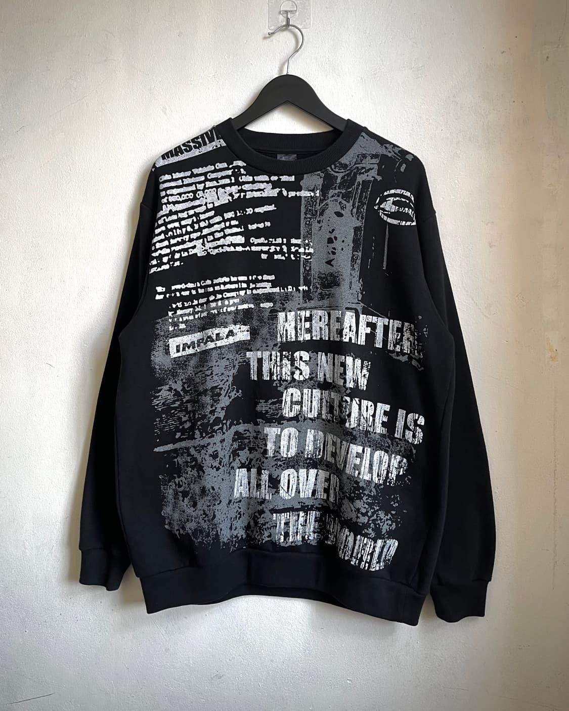 90-00s IMPARA Japan Lettering Sweatshirt 상품이미지3