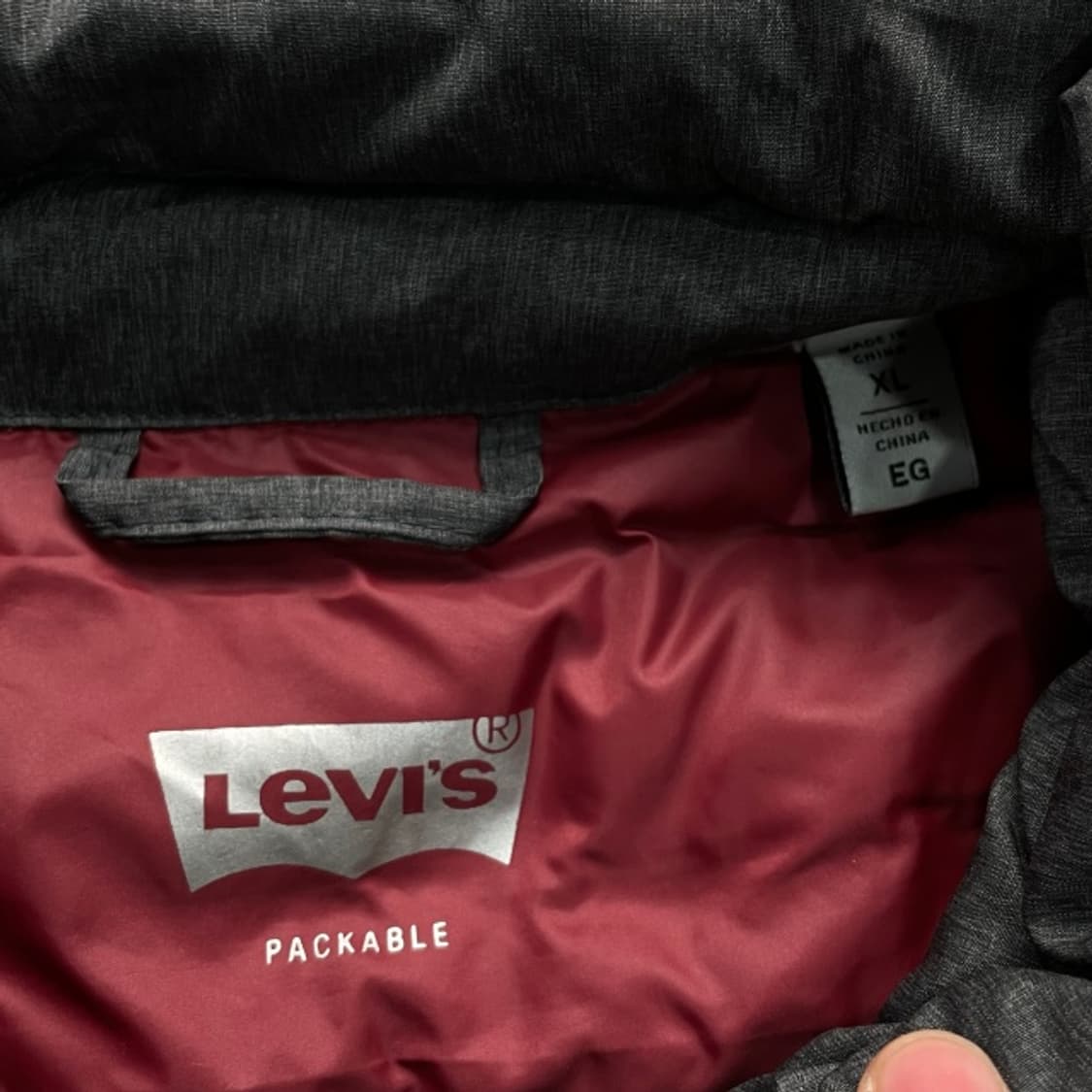 105 리바이스 경량패딩 상품이미지3