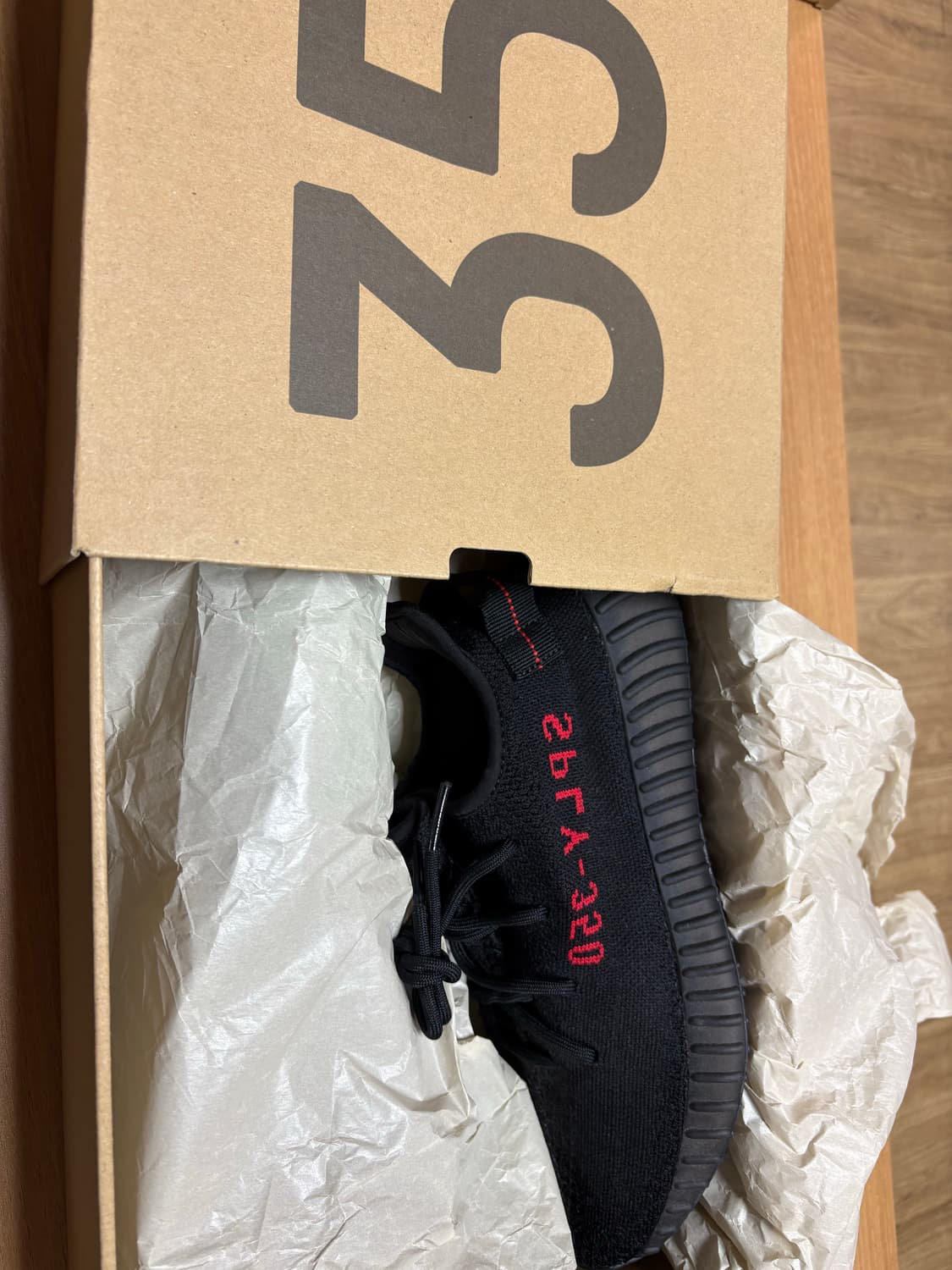 [새상품]이지부스트 v2 350 블랙레드 2020 280 상품이미지1