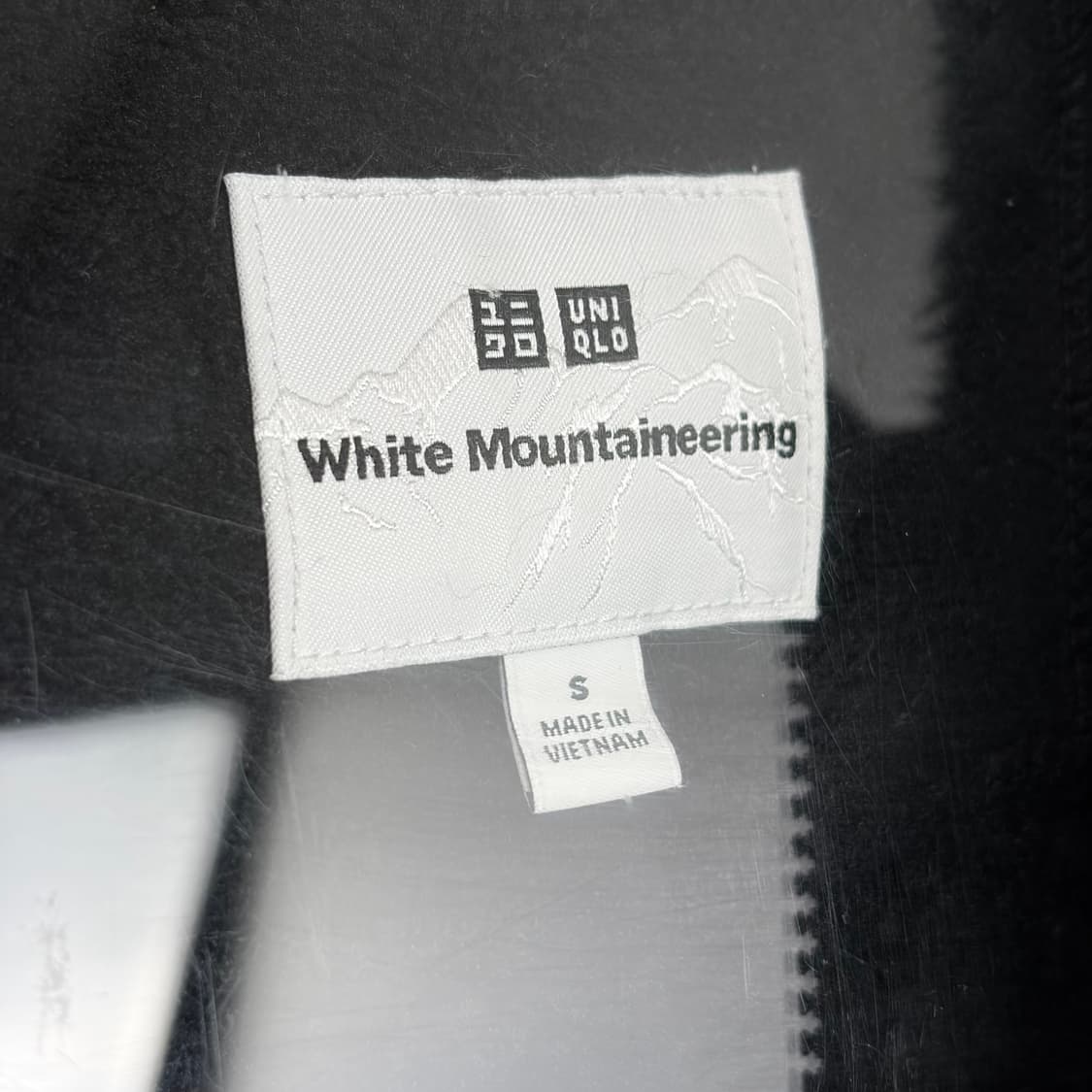 유니클로 화이트 마운티니어링 플리스 후리스 후드 자켓 집업 상품이미지3