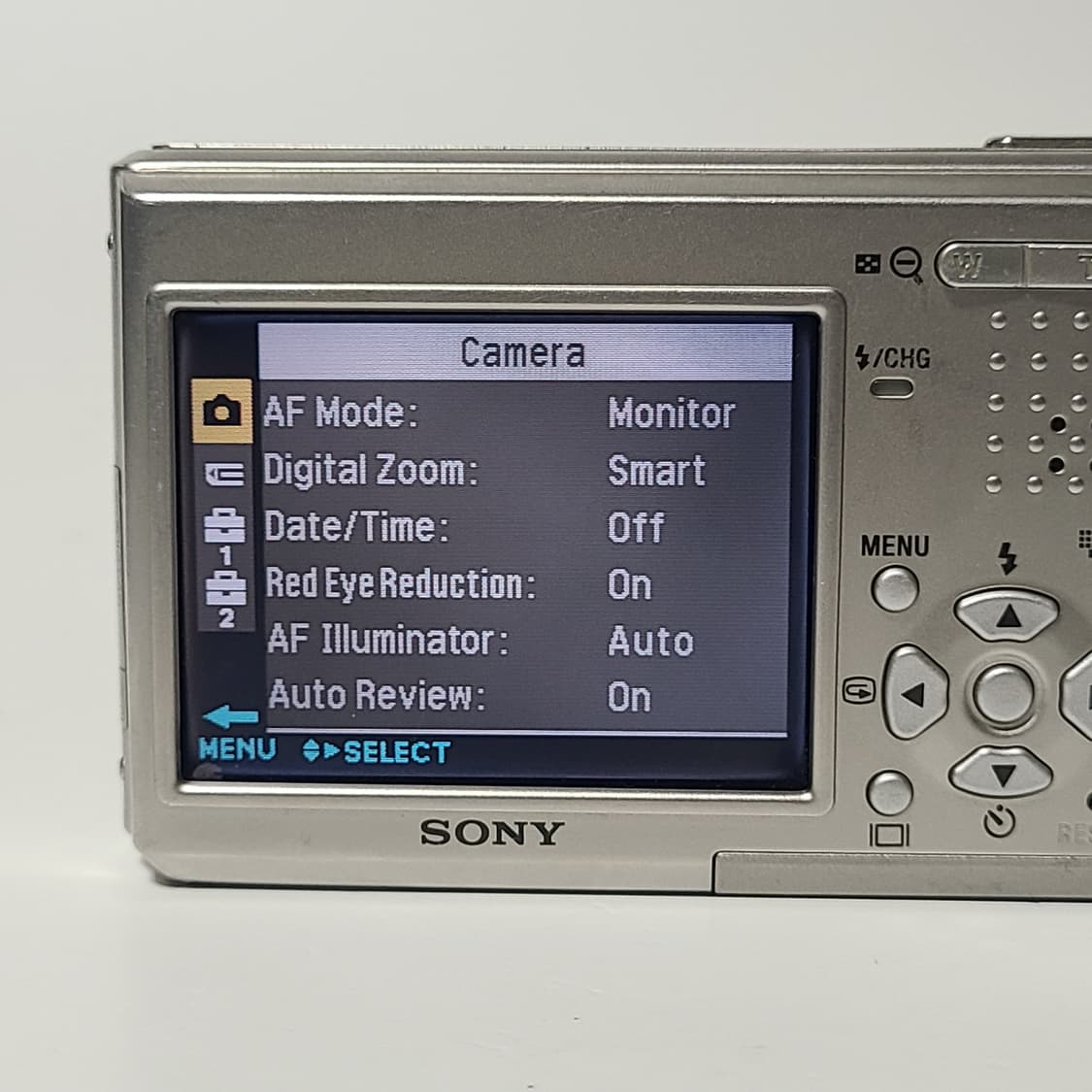 소니 사이버샷 DSC-T1 빈티지 디카 디지털 카메라 상품이미지7