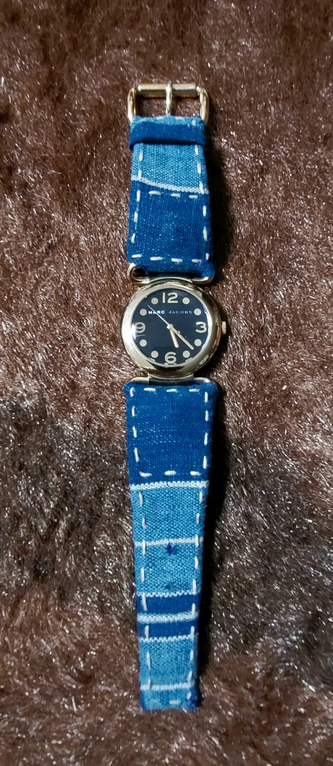 마크 제이콥스 여성 손목시계 패브릭 커스텀  상품이미지7