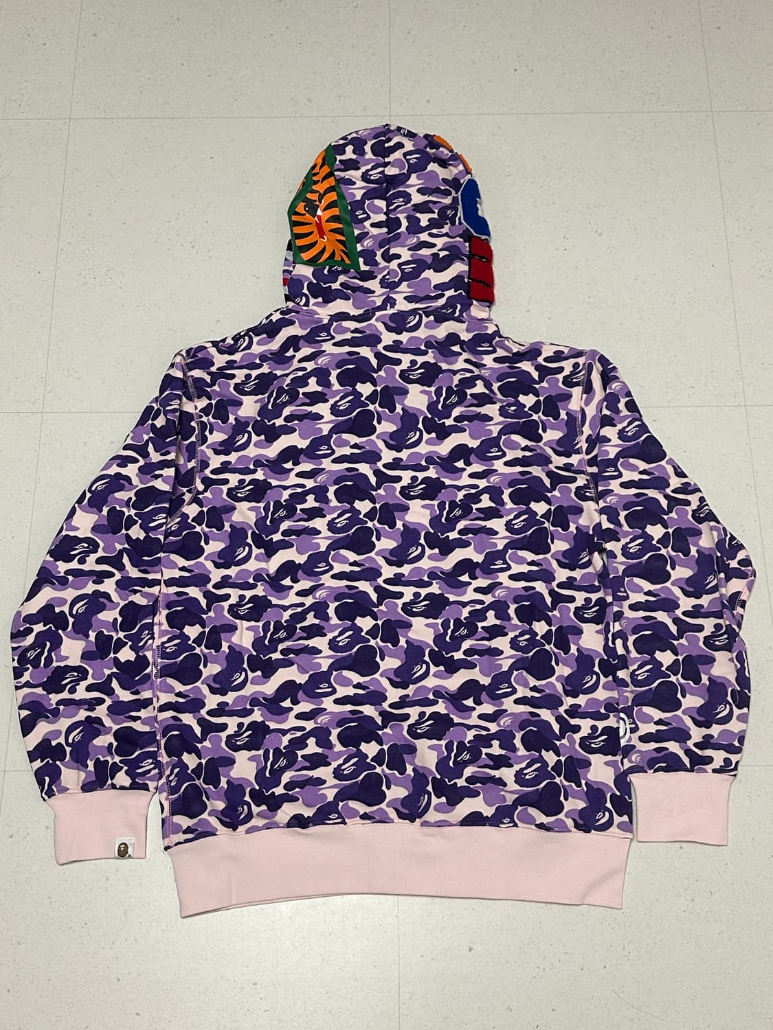 베이프 샤크후드집업  2XL 상품이미지2