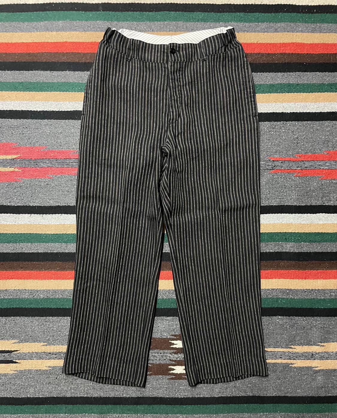 Vlas Blomme 빈티지 멀티 스트라이프 팬츠 30~1. 상품이미지1