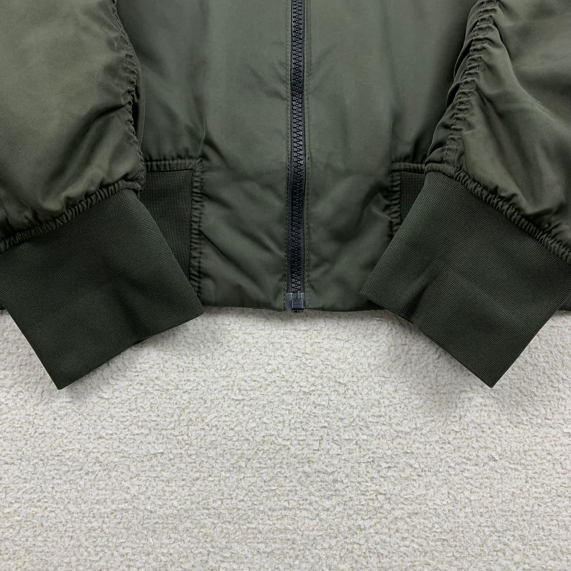 나이키 자수로고 윈드러너 리버시블 MA-1 항공점퍼 카키  상품이미지3