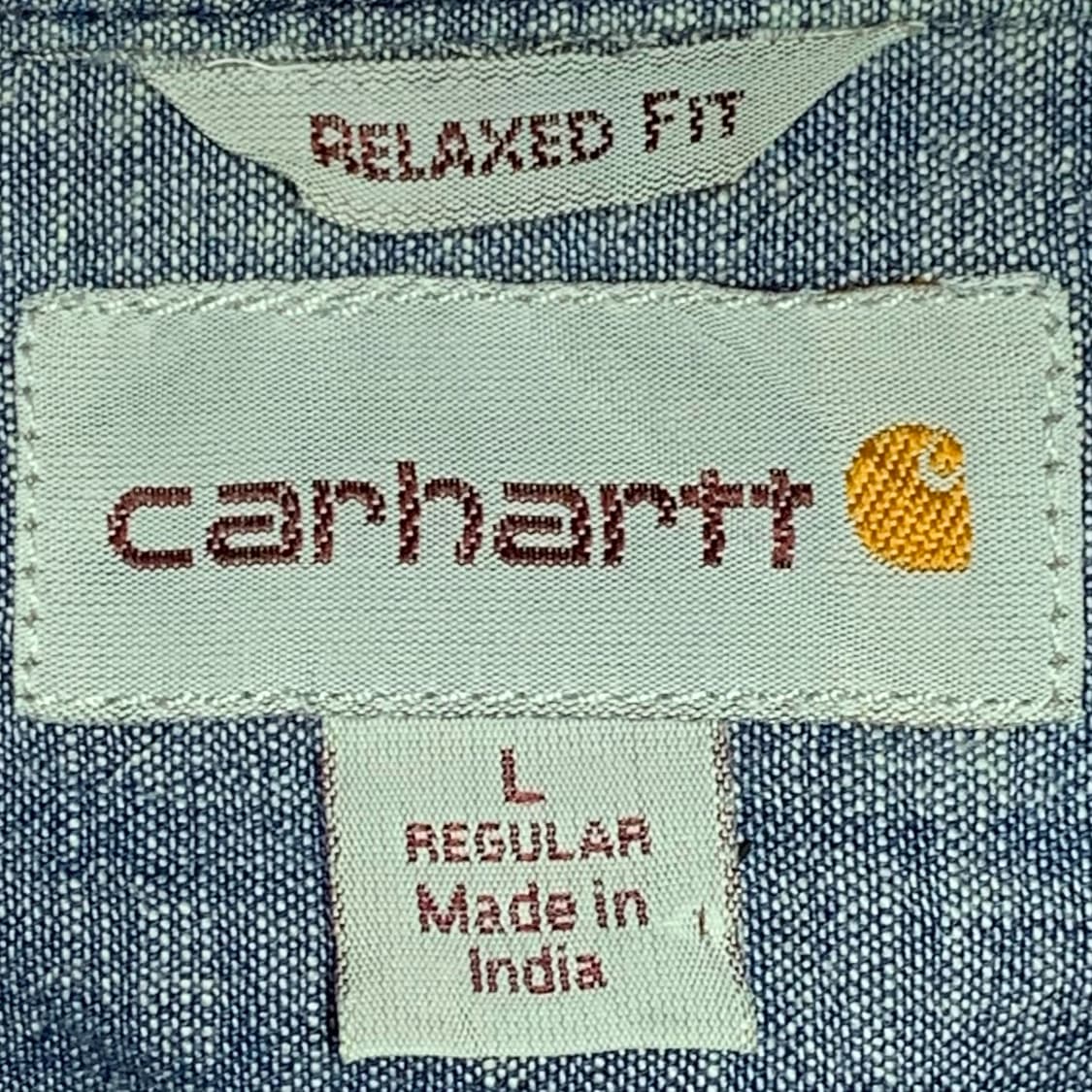 [L] 칼하트 릴렉스드핏 멀티포켓 플란넬 워크셔츠 상품이미지5