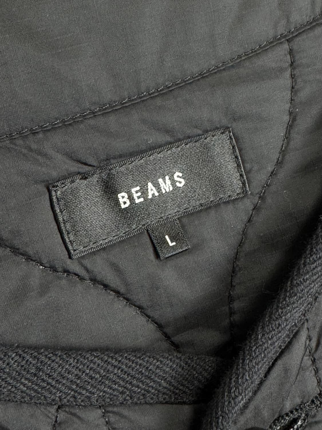 빔즈 경량패딩 라이너 퀼팅 자켓 블랙 L 상품이미지4