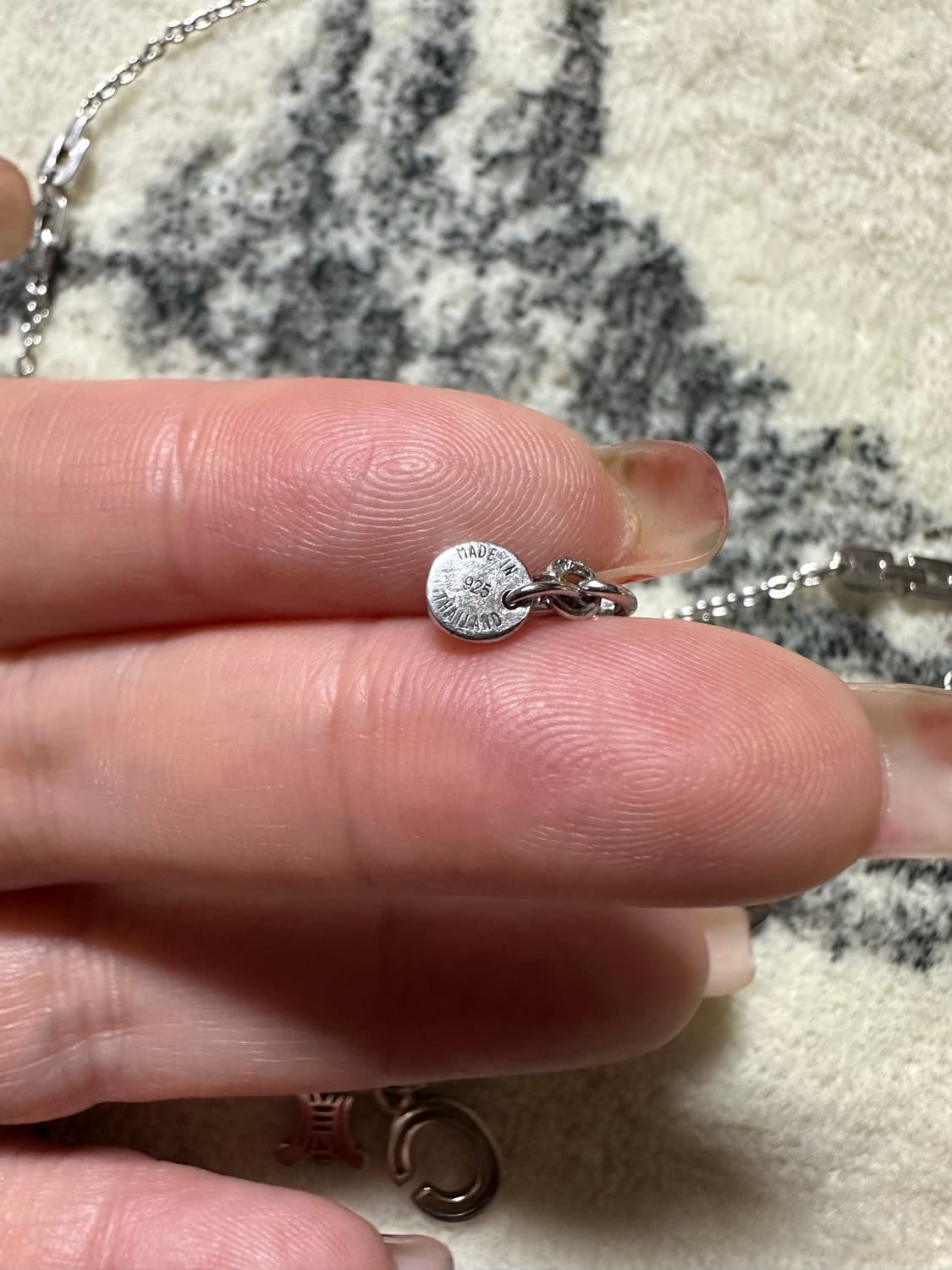 셀린느 마카담 빈티지 925실버 목걸이 상품이미지4