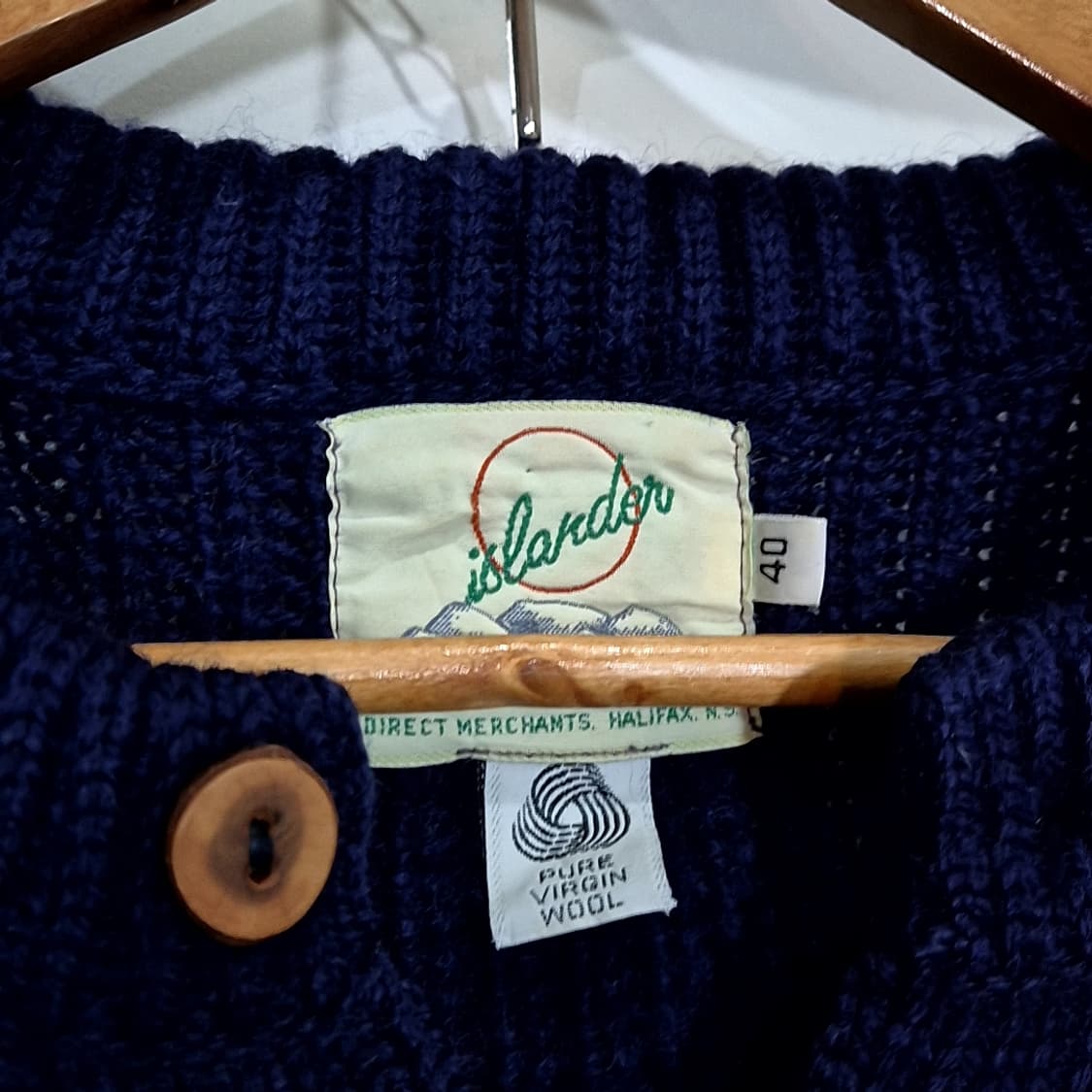 Islander 아이슬랜더 헨리넥 헤비 울 니트 상품이미지3