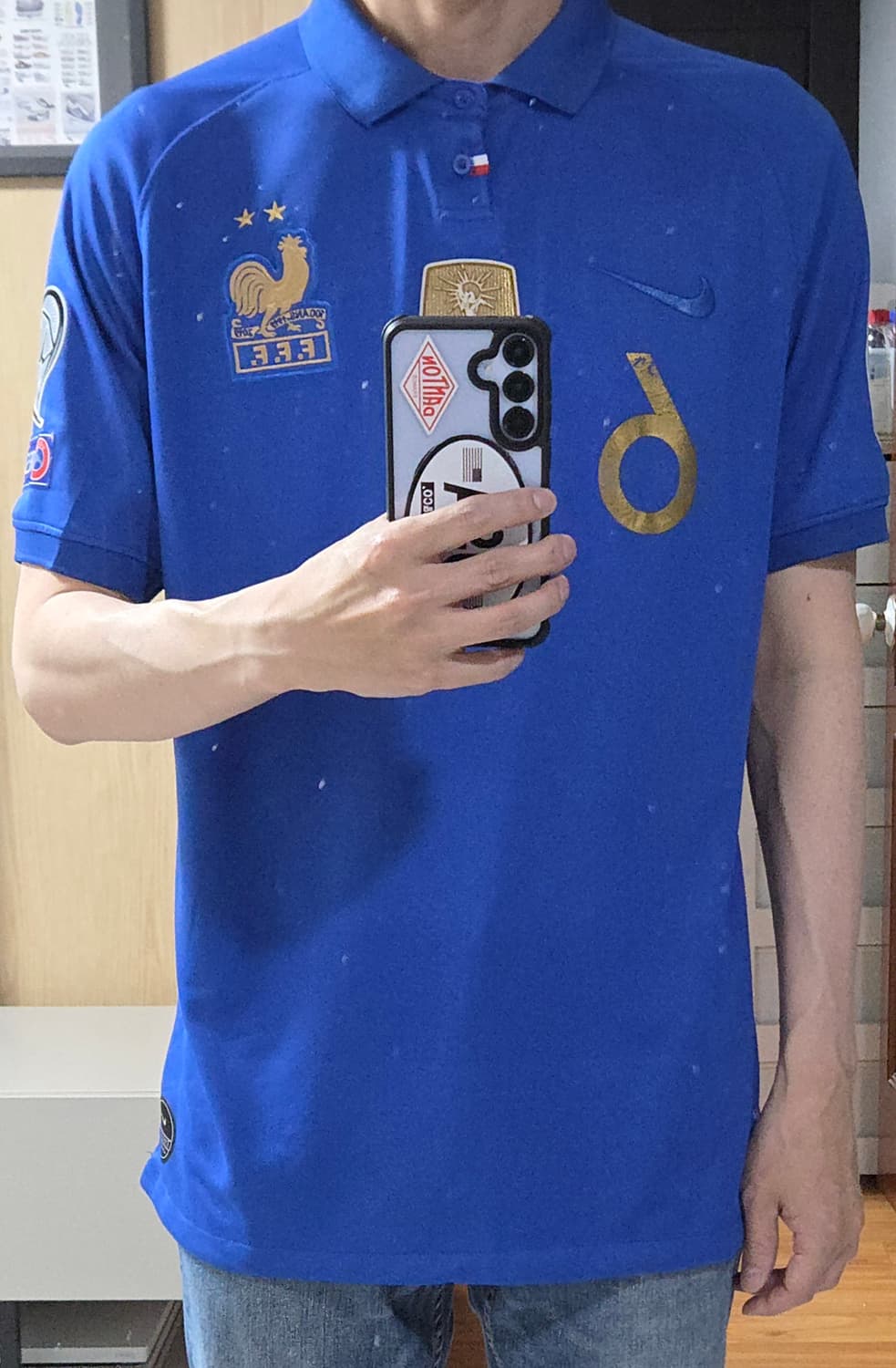 (착샷) 나이키 프랑스 국가대표 유니폼 져지 16-17 상품이미지7