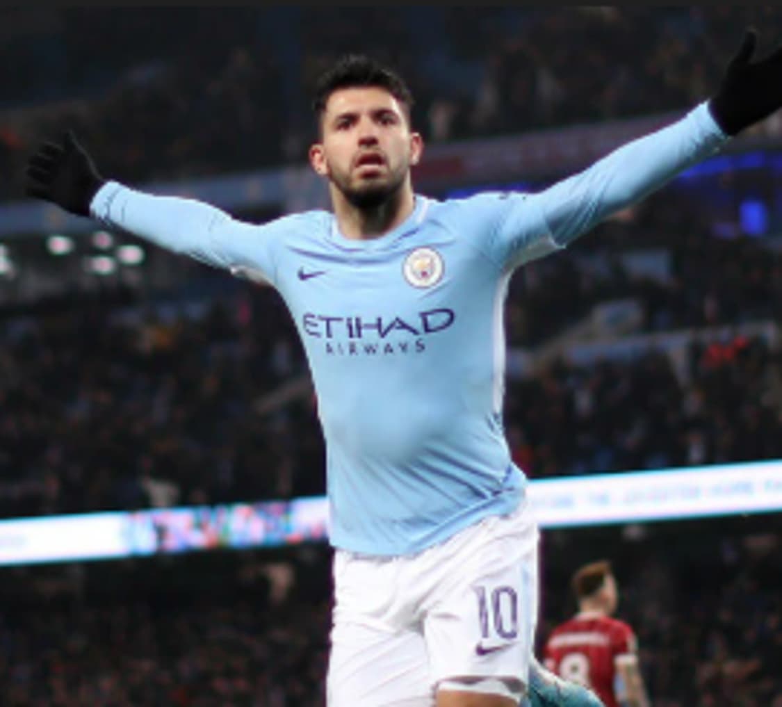 17-18 맨체스터 시티 홈 No.10 세르히오 아구에로 상품이미지10