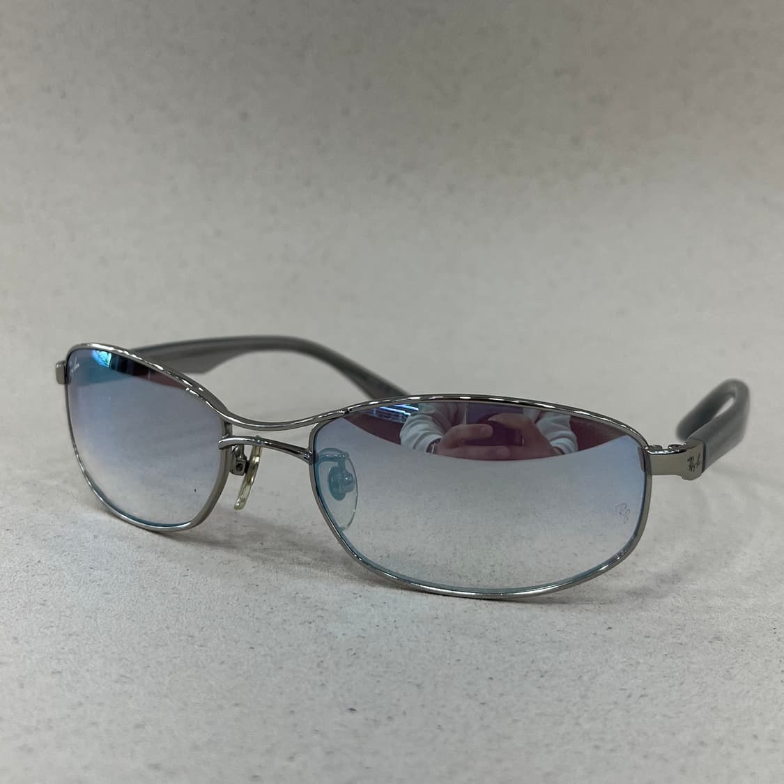 레이벤 고글라인 선글라스 made in japen RB3224 실버미러 상품이미지6
