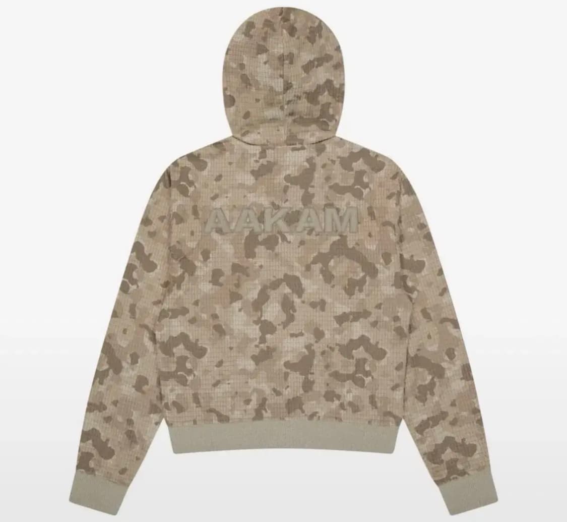 아캄 카모 후드집업 2사이즈 상품이미지2