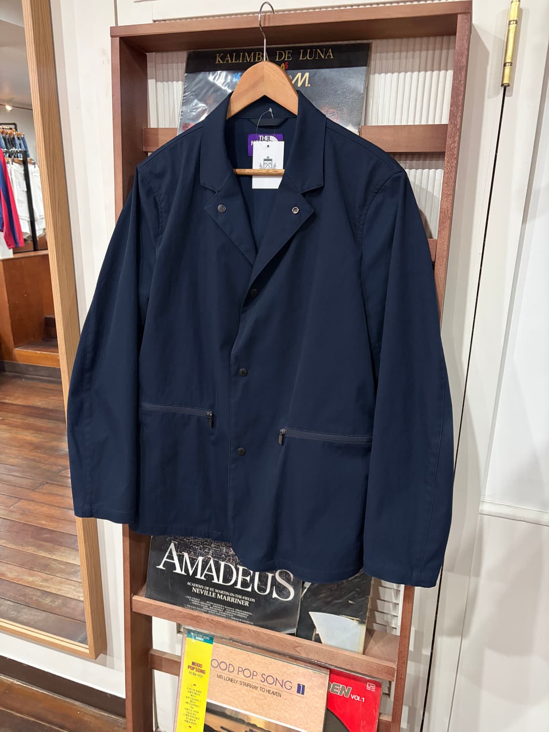 J56 노스페이스 퍼플라벨 더블 페이스 필드자켓 L 상품이미지1