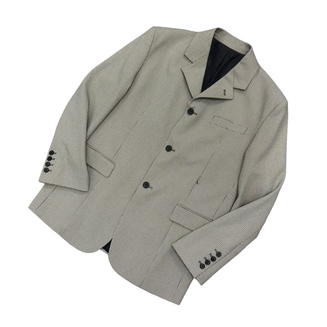 S.T.U 그린체크 자켓 상품이미지3