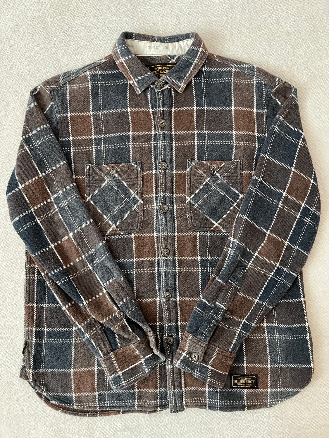 네이버후드 17fw 럼버 셔츠 상품이미지1