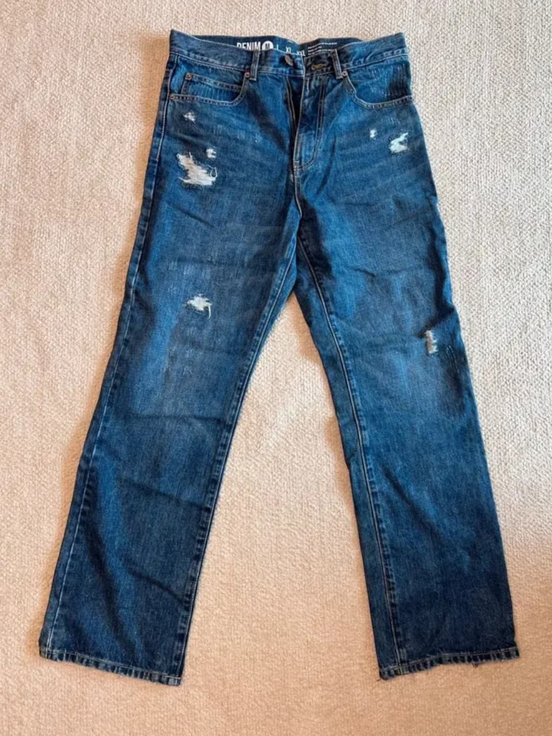엑스트라오디너리 데미지 데님 팬츠 M 상품이미지2