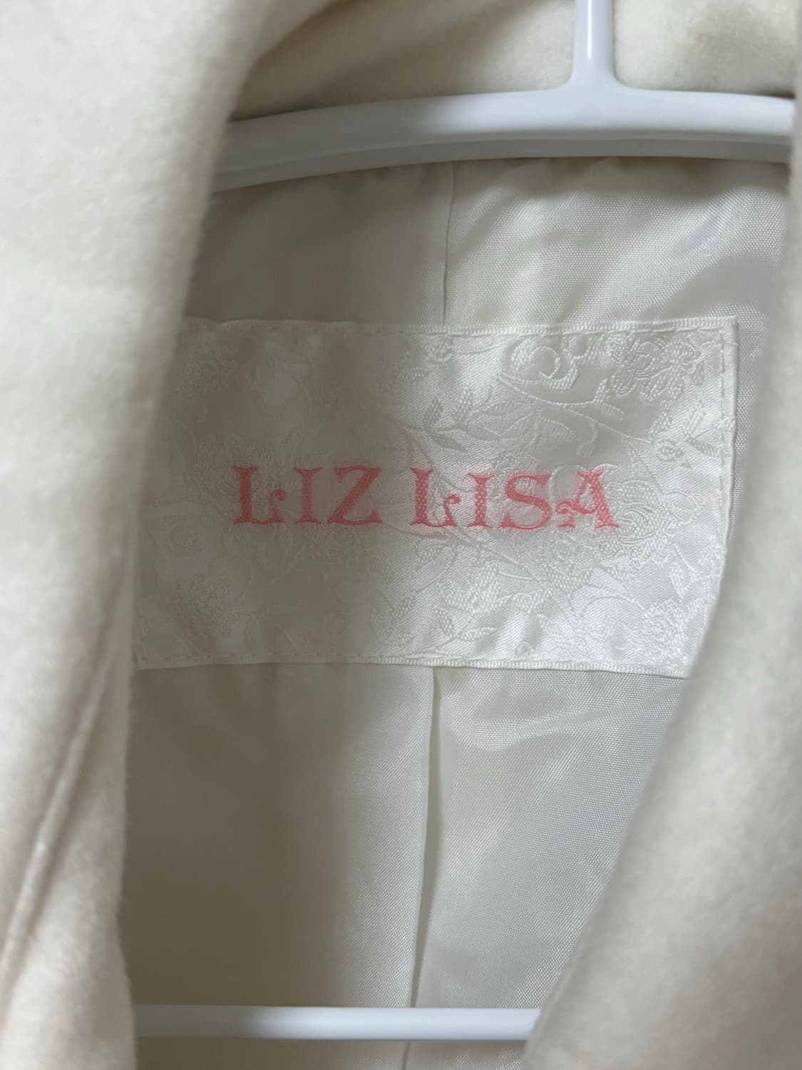 리즈리사 아이보리 숏더플코트 갸루 상품이미지6